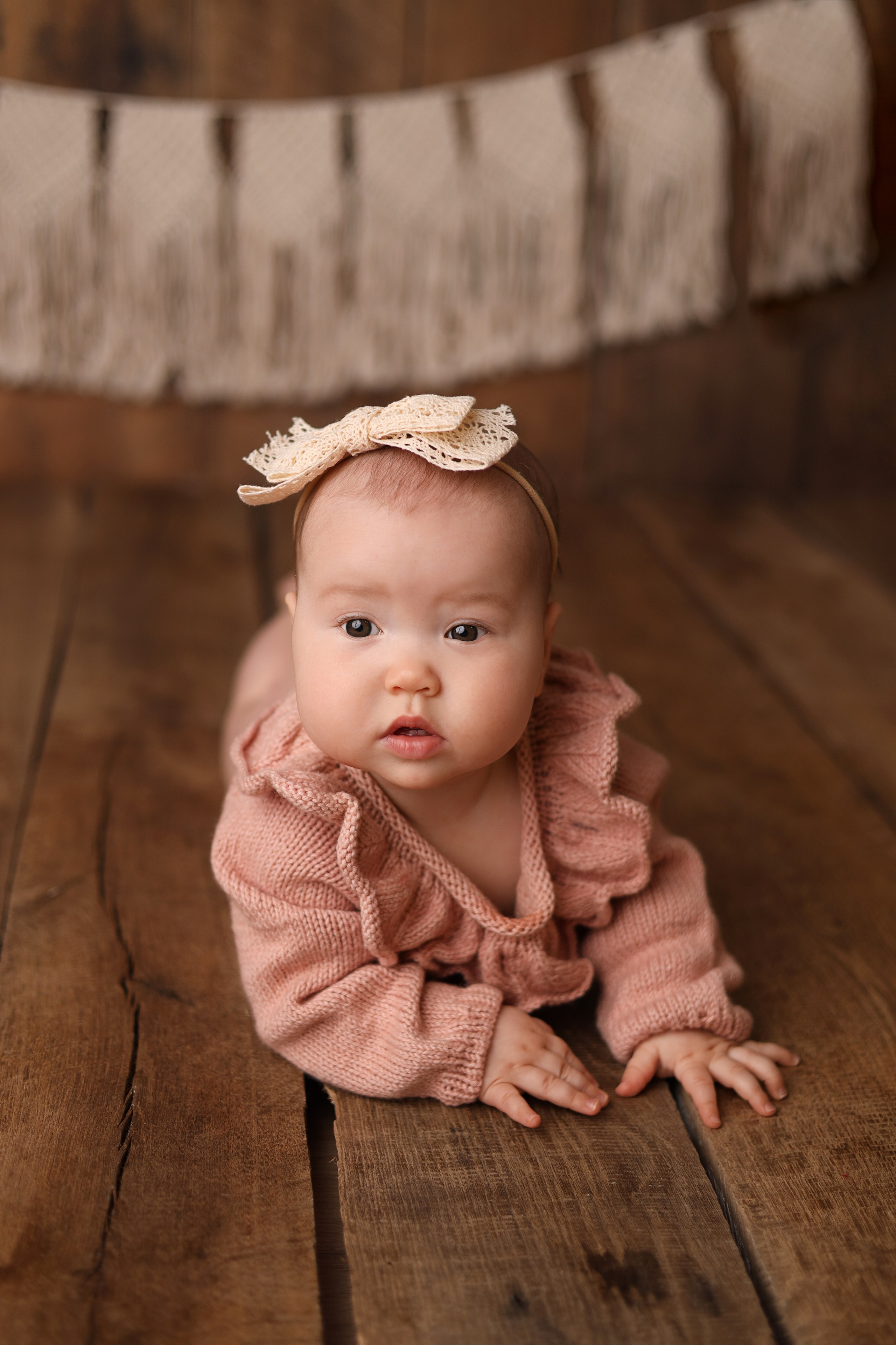 Соне 6 месцев. Фотограф новорожденных Москва. Ньюборн фотограф Москва