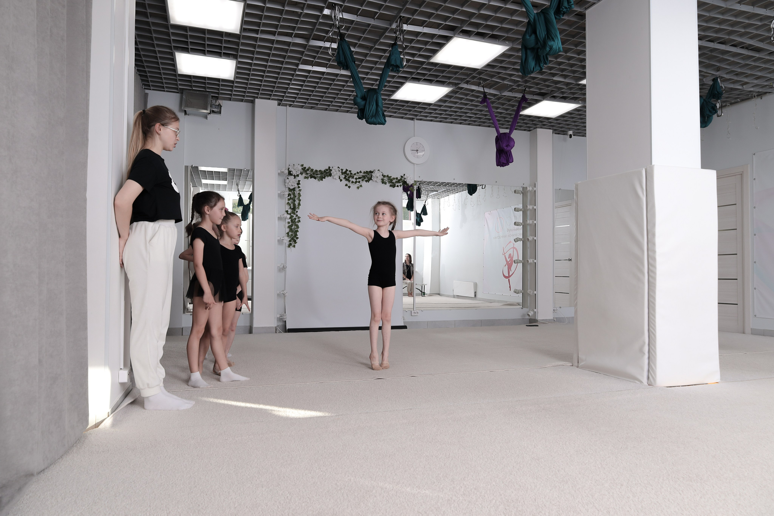 Открытый урок гимнастика. Фотограф Надршина Лилия