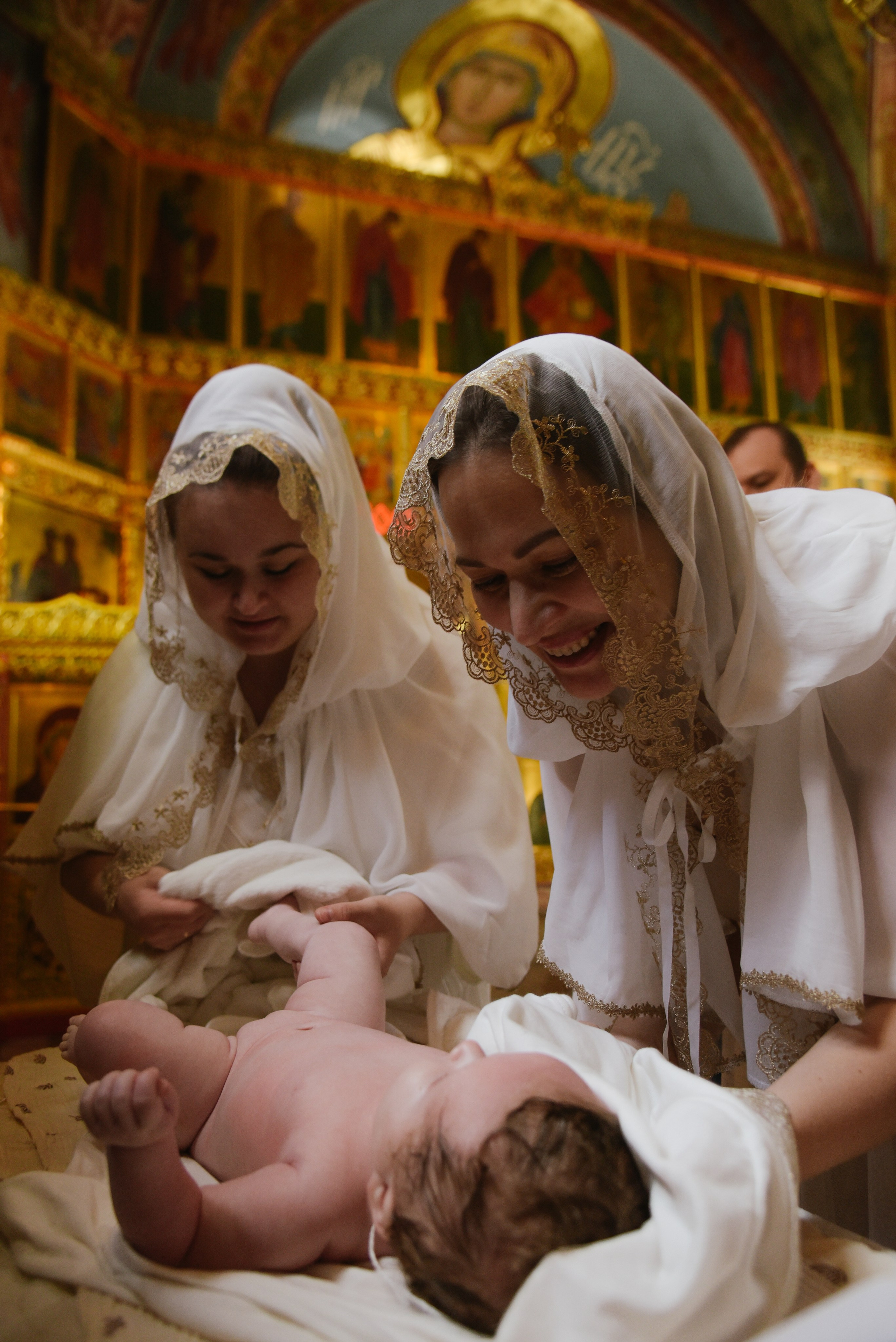 Таинство крещения Виктории. Фотограф Лола Волна, город Москва
