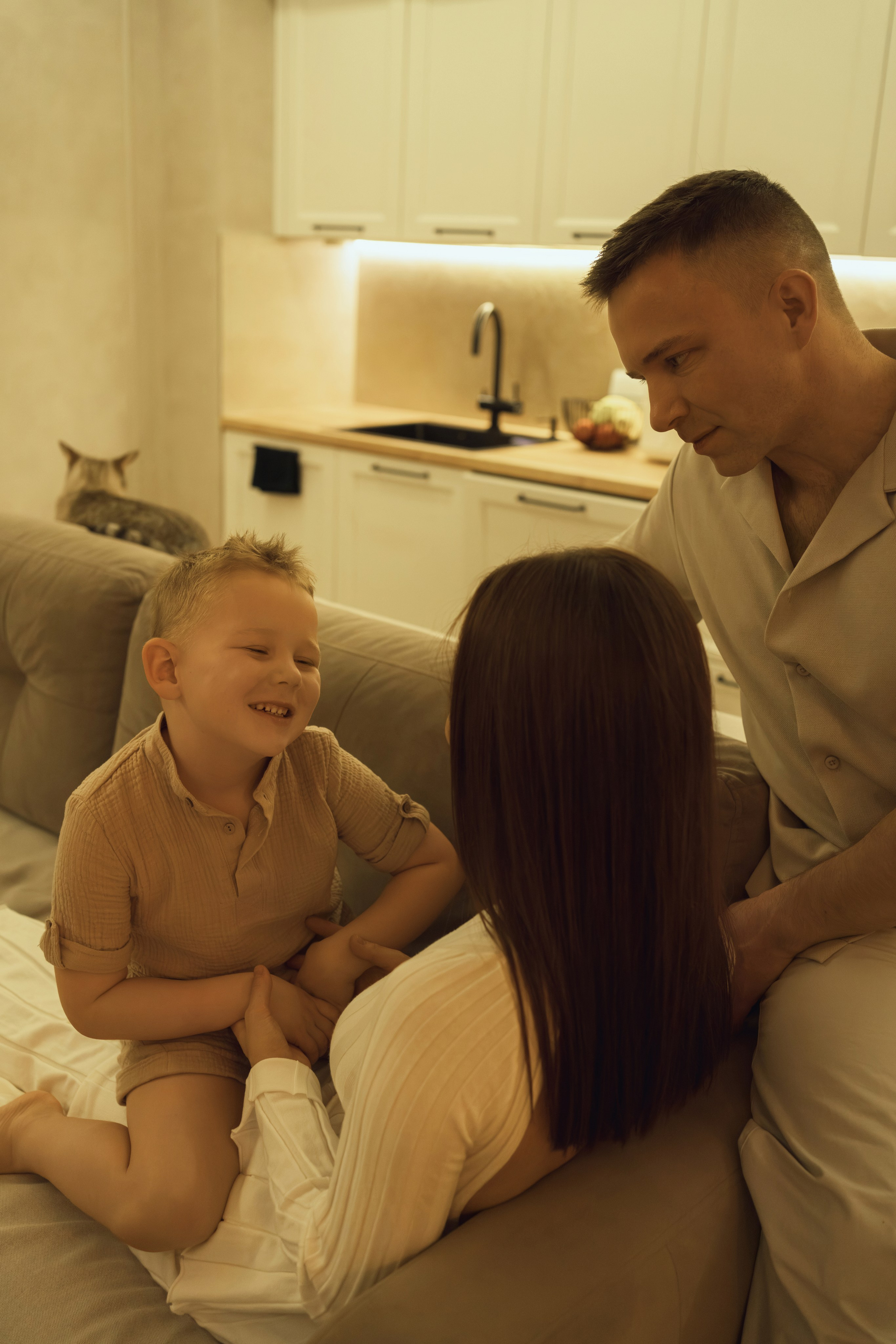 Иван, Ольга и Костик. Семейный и детский фотограф Плесецк, Мирный Марина Забабурина