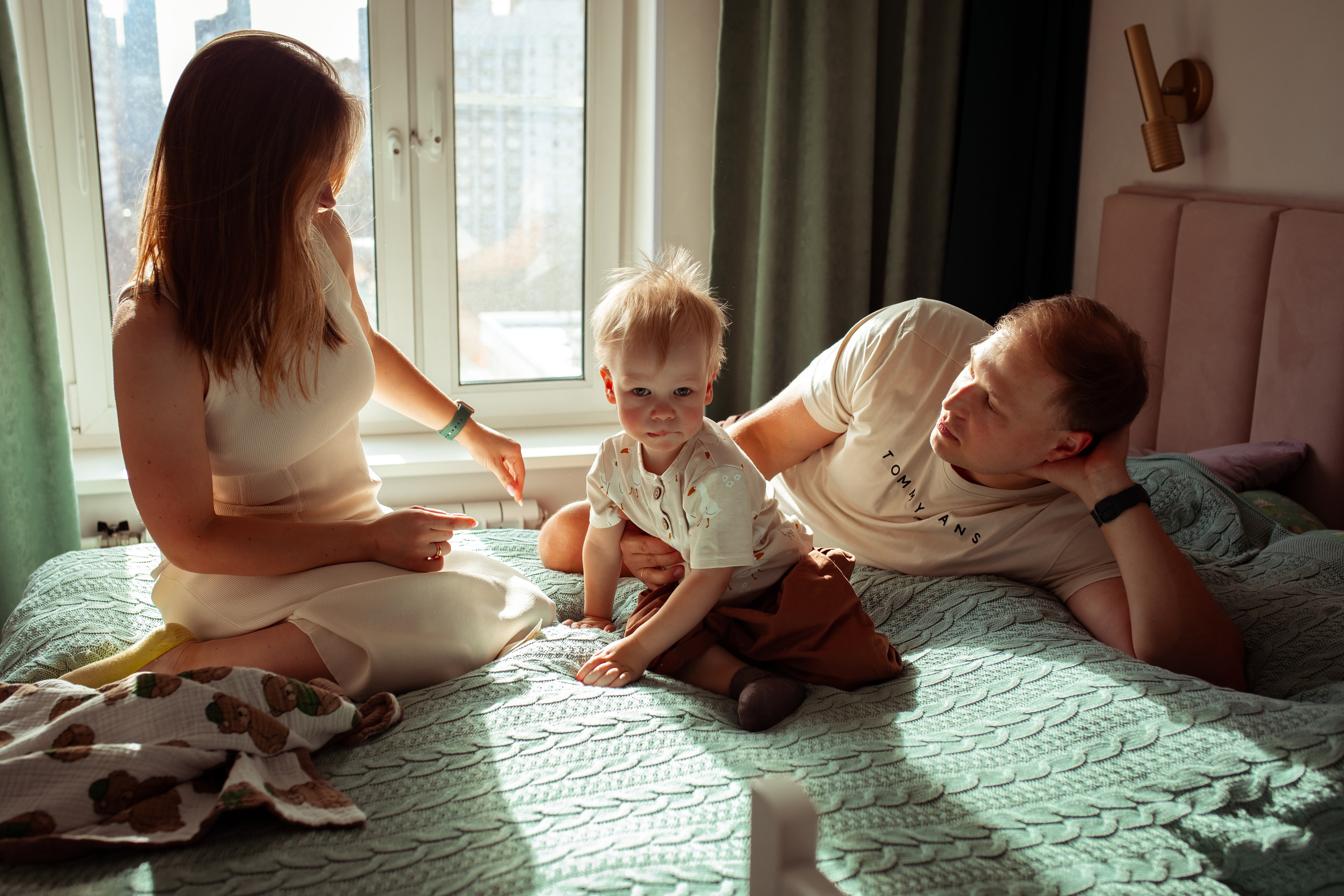 День рождение Арсения+домашняя съемка. Семейный и детский фотограф в Москве Дорогова Екатерина