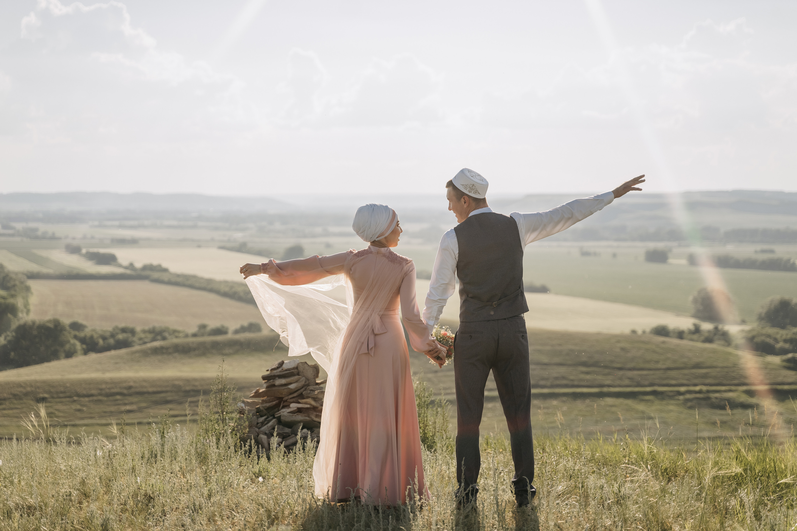 Марсель и Гузель. Свадебный семейный фотограф Ксения Божко Уфа Раевка никах в Нарыстау