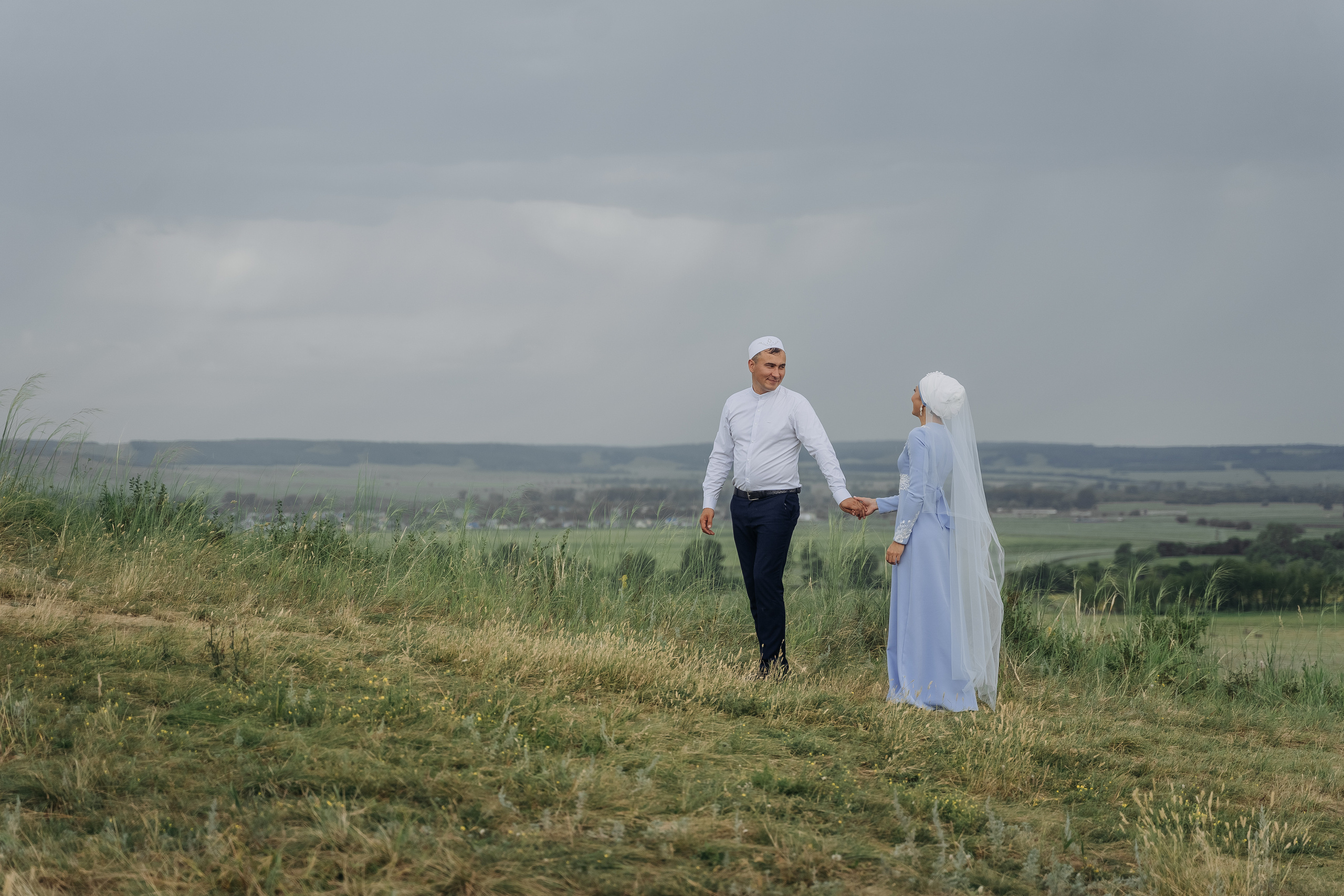 Алия и Ринат. Свадебный семейный фотограф Ксения Божко Уфа Раевка никах в Нарыстау