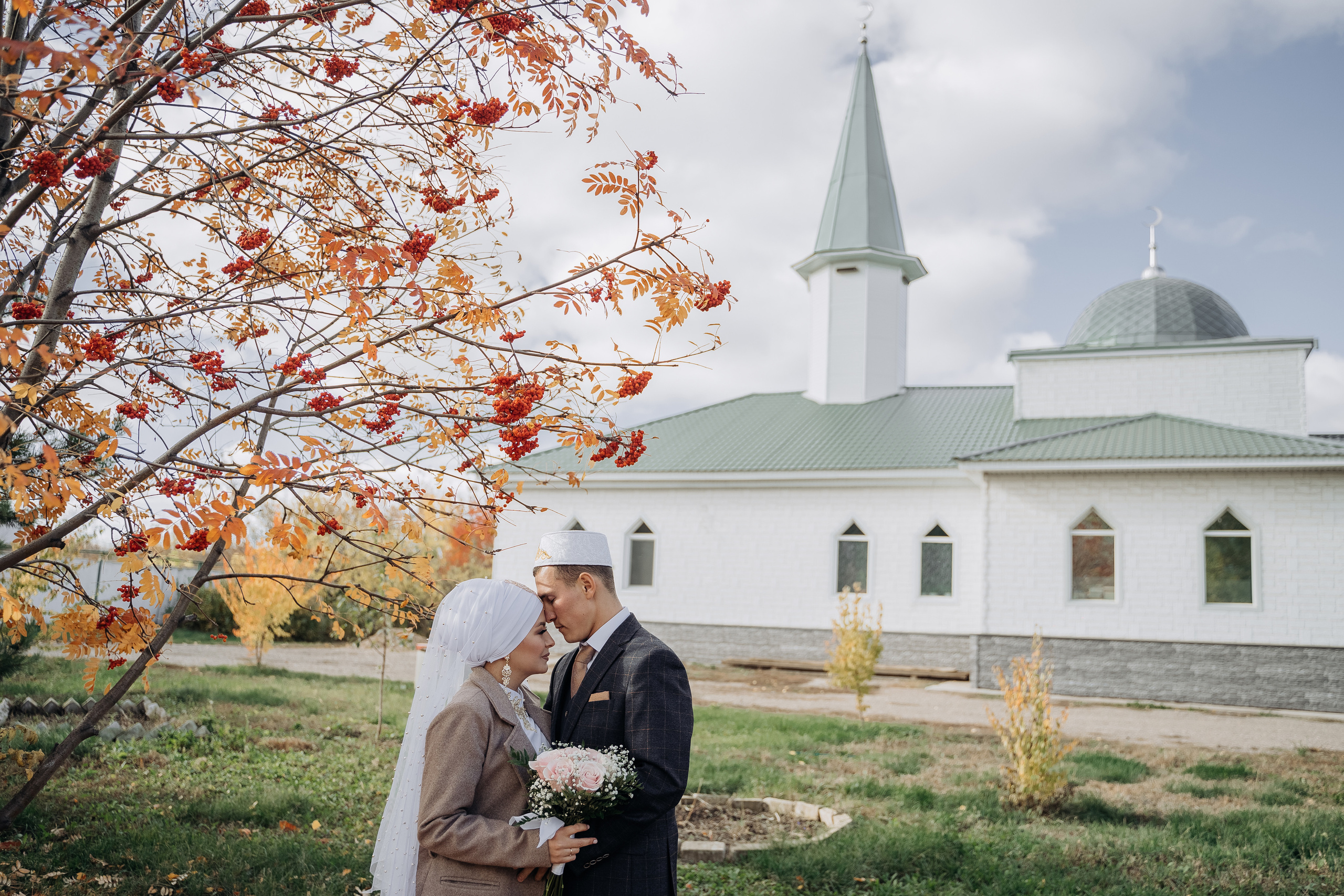 Гузель и Ринат. Свадебный семейный фотограф Ксения Божко Уфа Раевка никах в Нарыстау