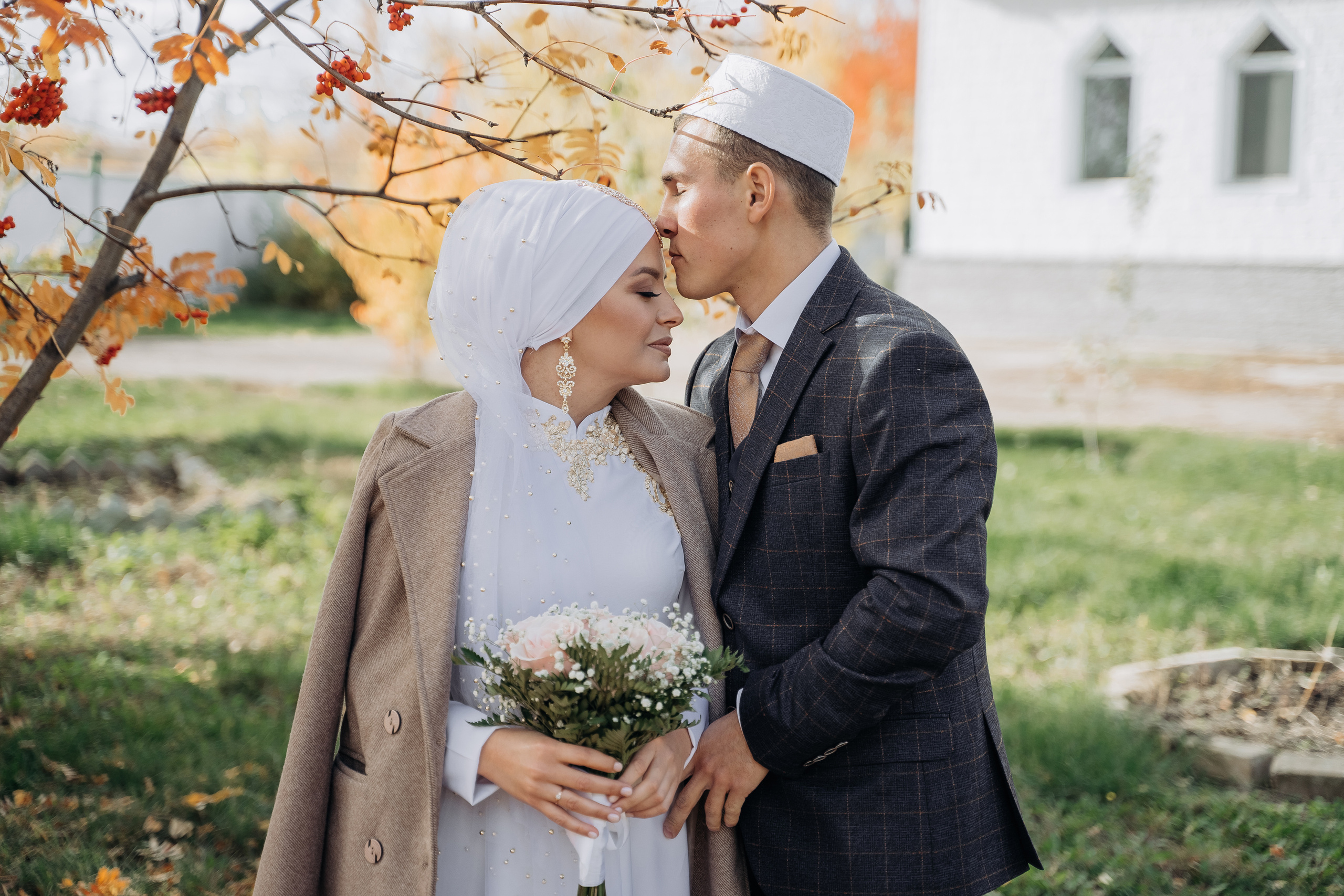 Гузель и Ринат. Свадебный семейный фотограф Ксения Божко Уфа Раевка никах в Нарыстау