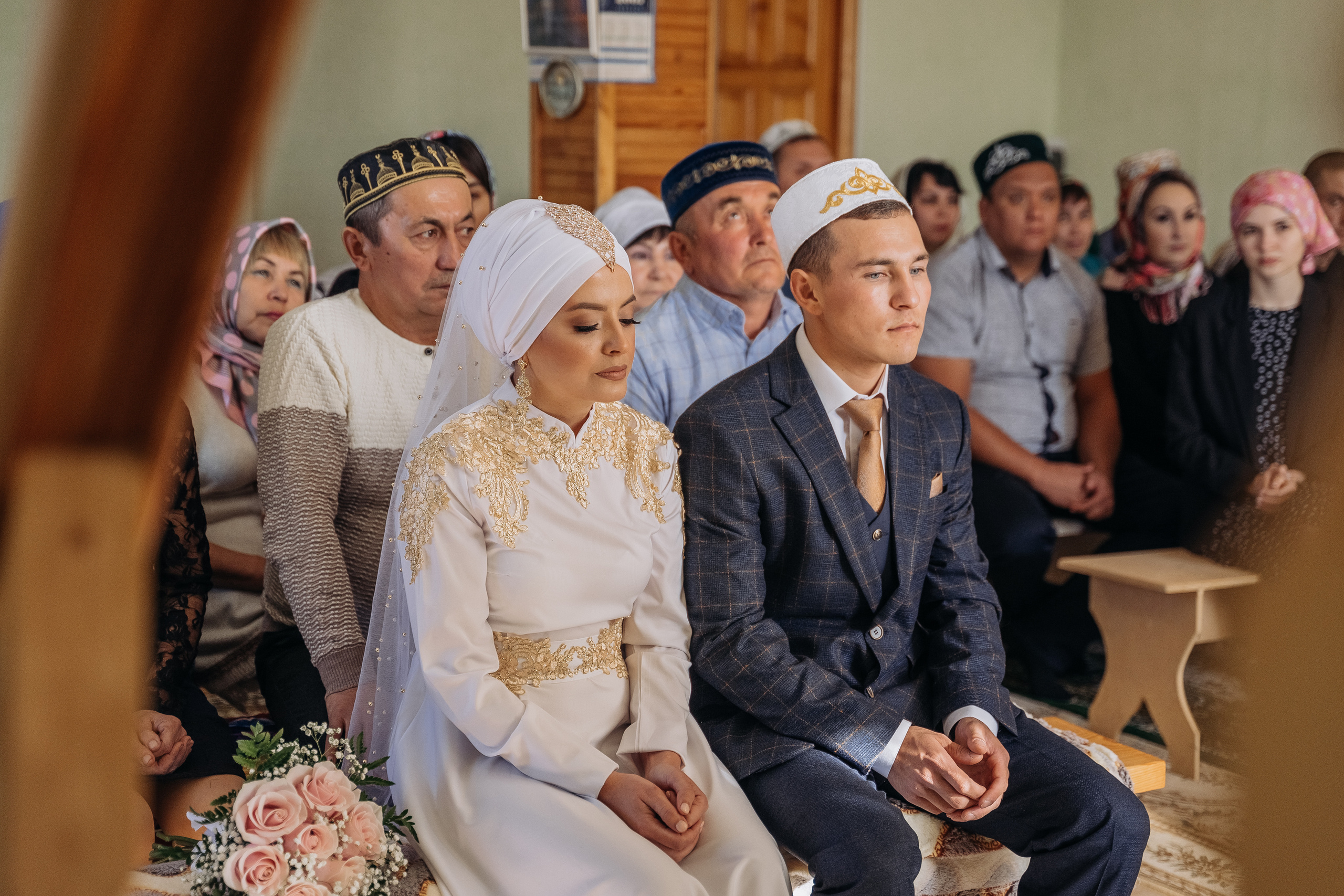 Гузель и Ринат. Свадебный семейный фотограф Ксения Божко Уфа Раевка никах в Нарыстау