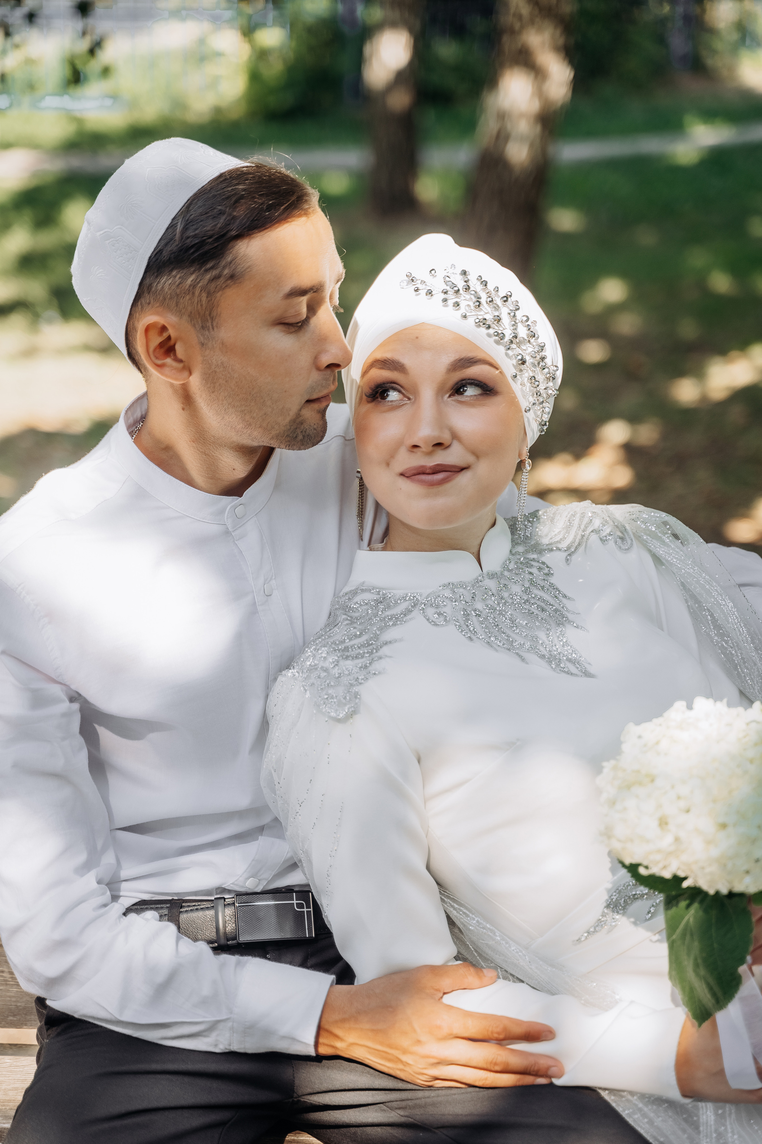 Ильмир и Альмира. Свадебный семейный фотограф Ксения Божко Уфа Раевка никах в Нарыстау