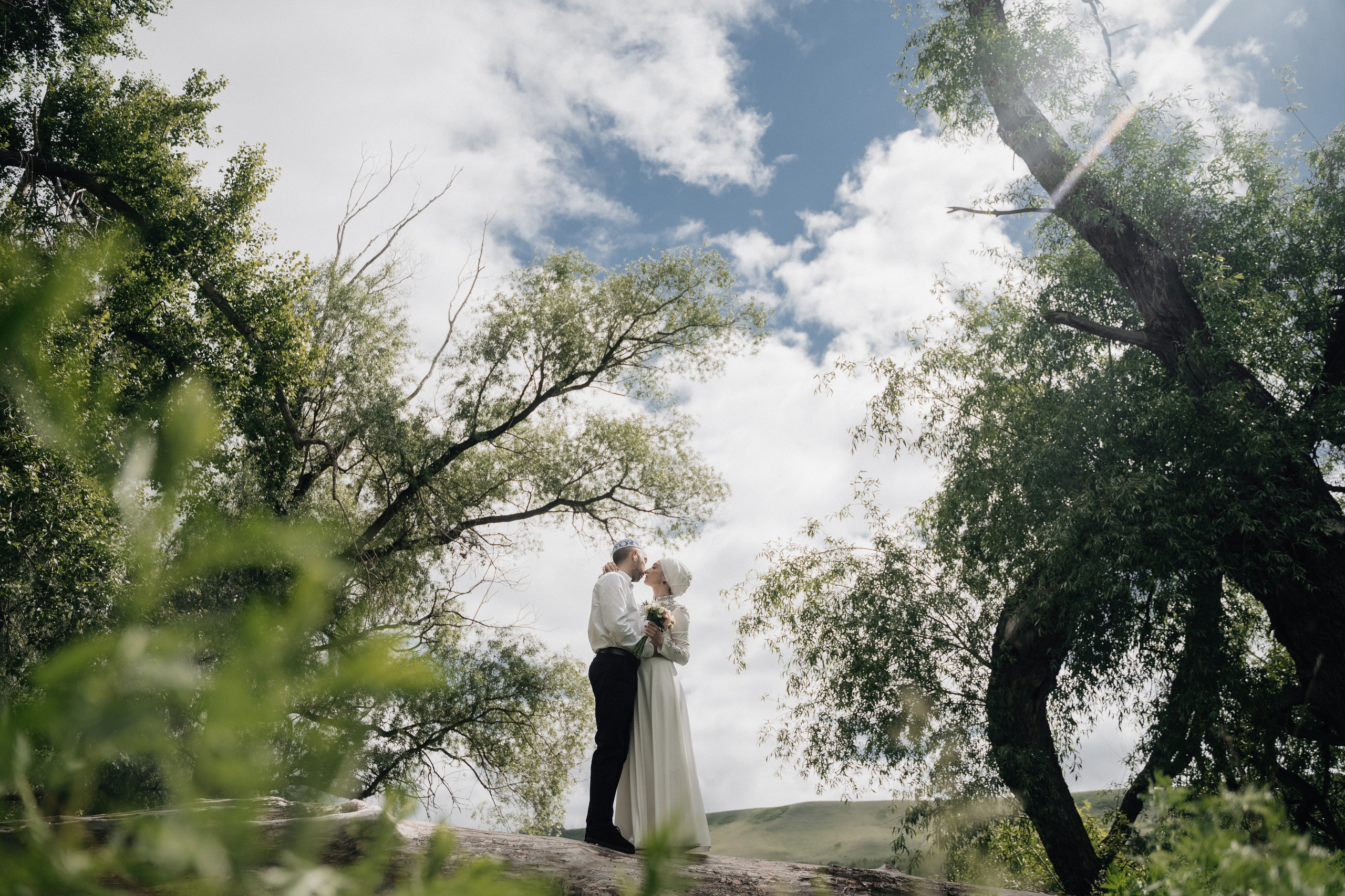 Азат и Юлия. Свадебный семейный фотограф Ксения Божко Уфа Раевка никах в Нарыстау