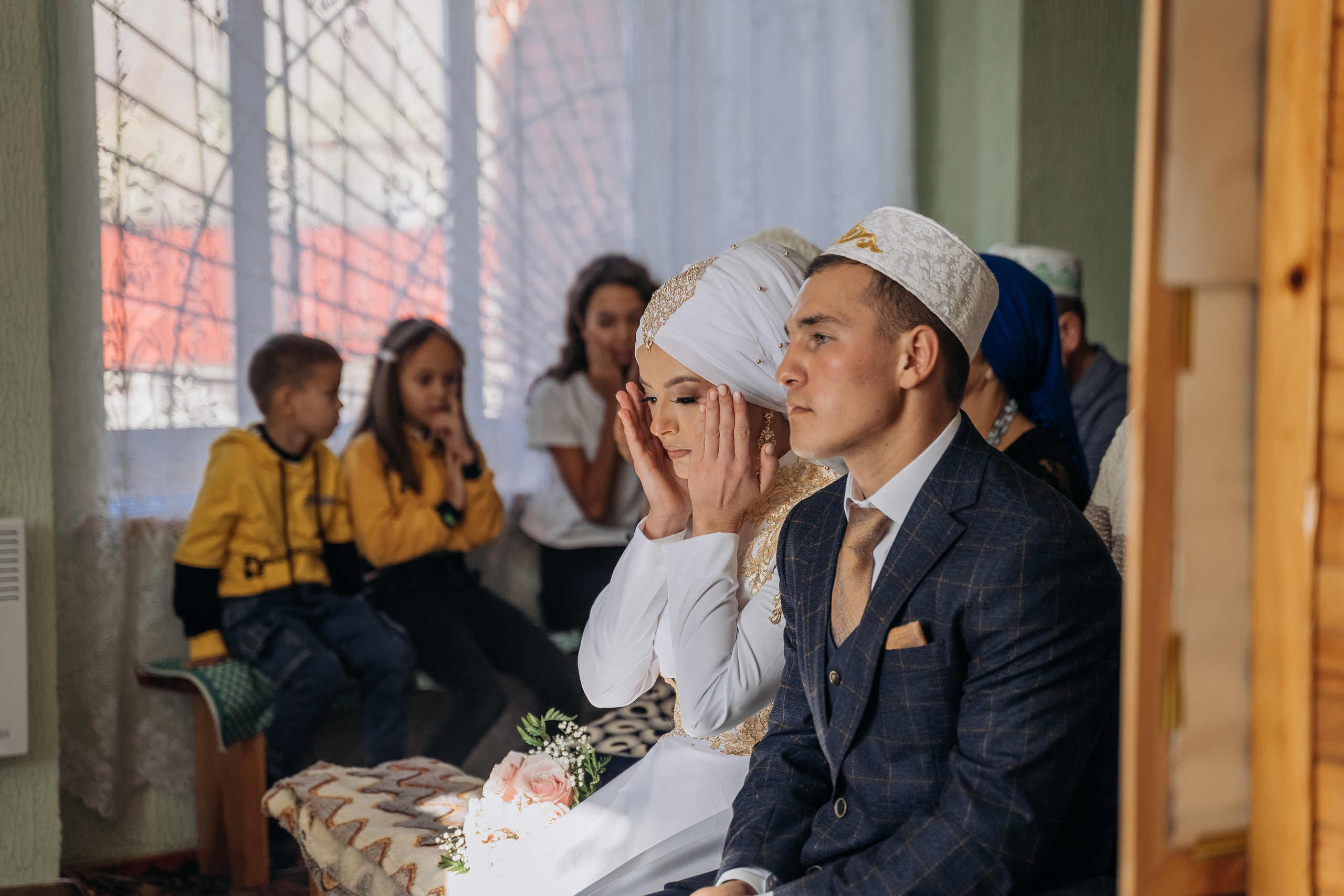 Гузель и Ринат. Свадебный семейный фотограф Ксения Божко Уфа Раевка никах в Нарыстау