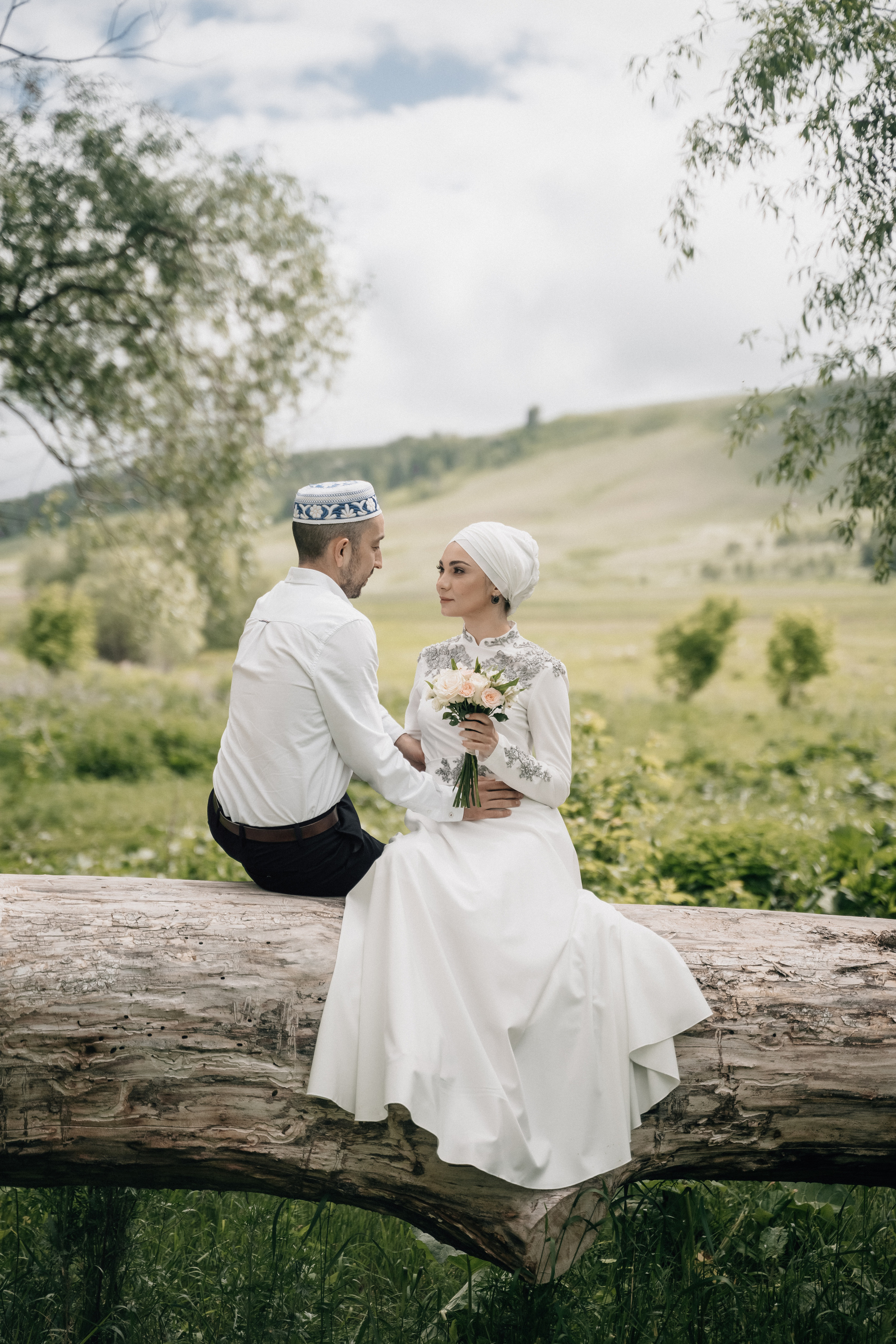 Азат и Юлия. Свадебный семейный фотограф Ксения Божко Уфа Раевка никах в Нарыстау
