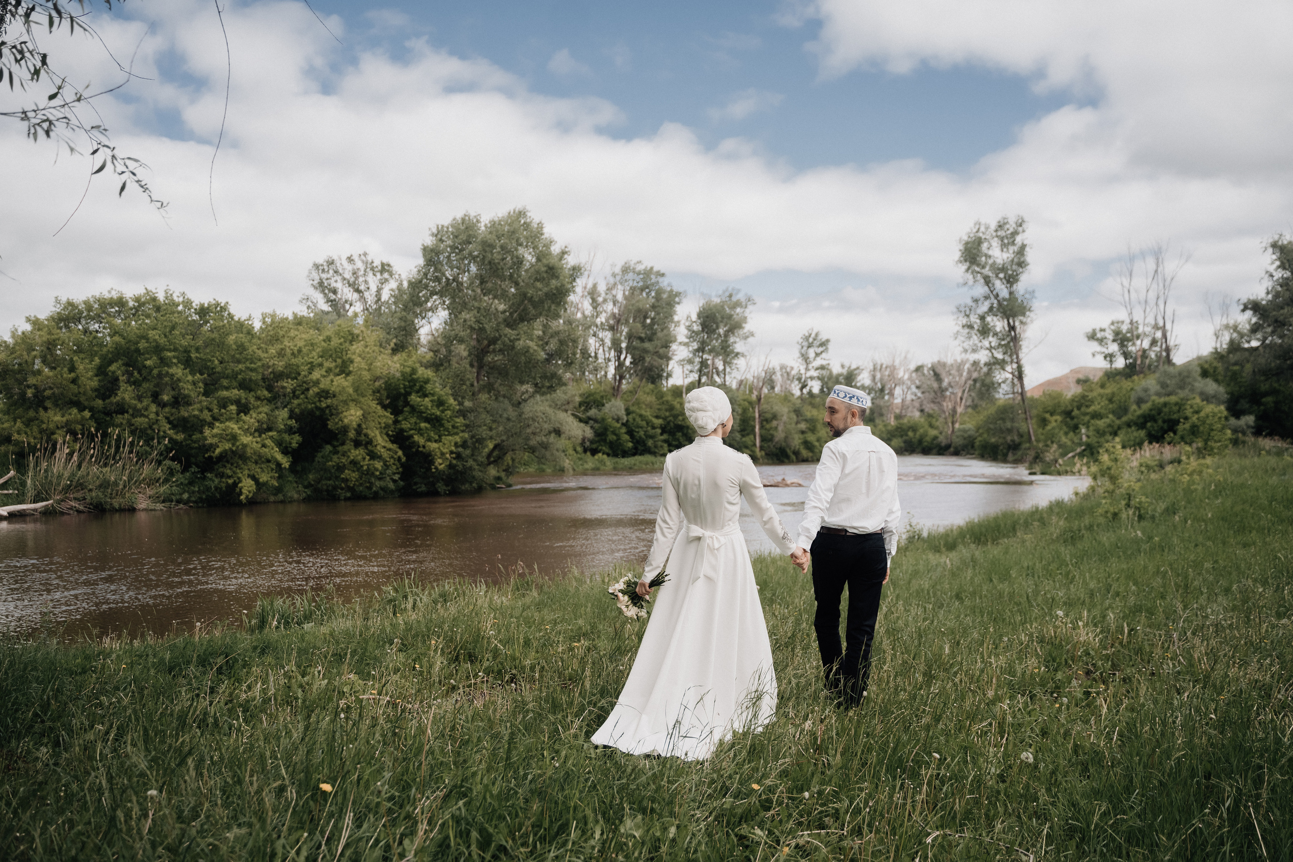 Азат и Юлия. Свадебный семейный фотограф Ксения Божко Уфа Раевка никах в Нарыстау