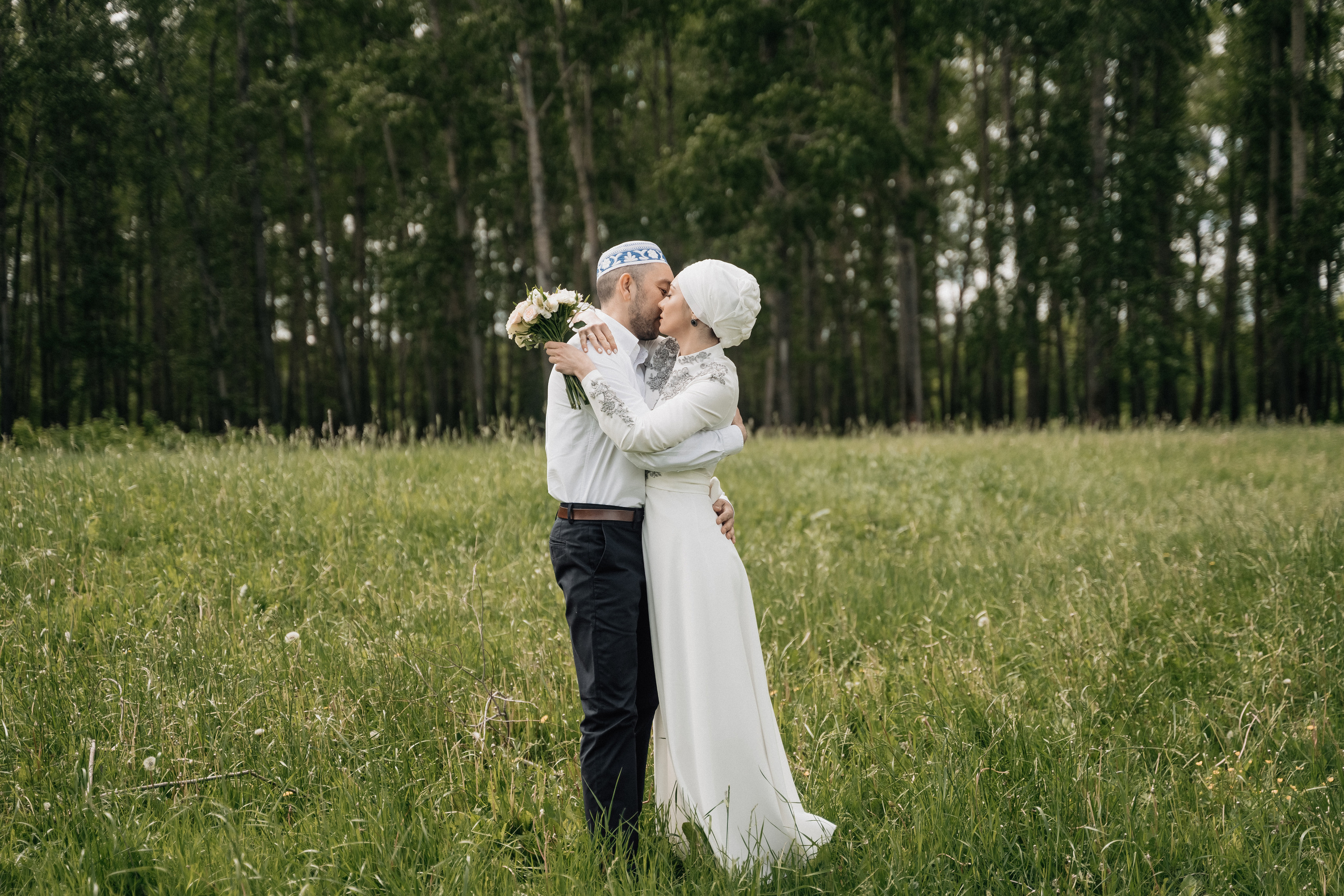 Азат и Юлия. Свадебный семейный фотограф Ксения Божко Уфа Раевка никах в Нарыстау
