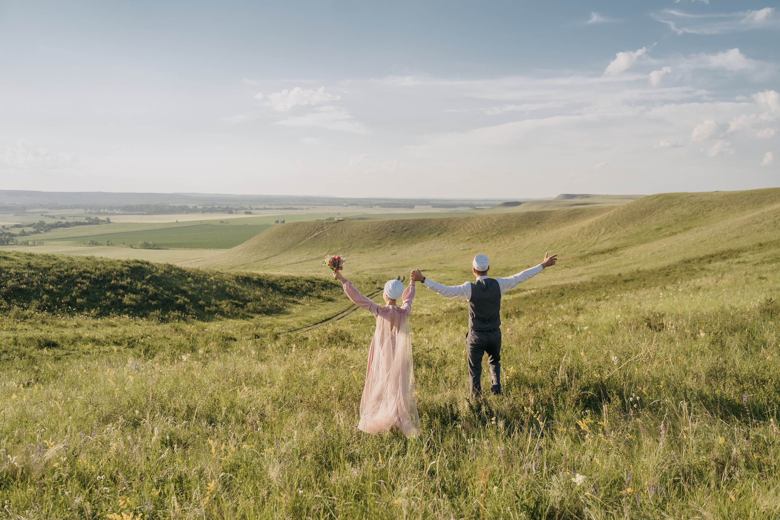 Марсель и Гузель. Свадебный семейный фотограф Ксения Божко Уфа Раевка никах в Нарыстау