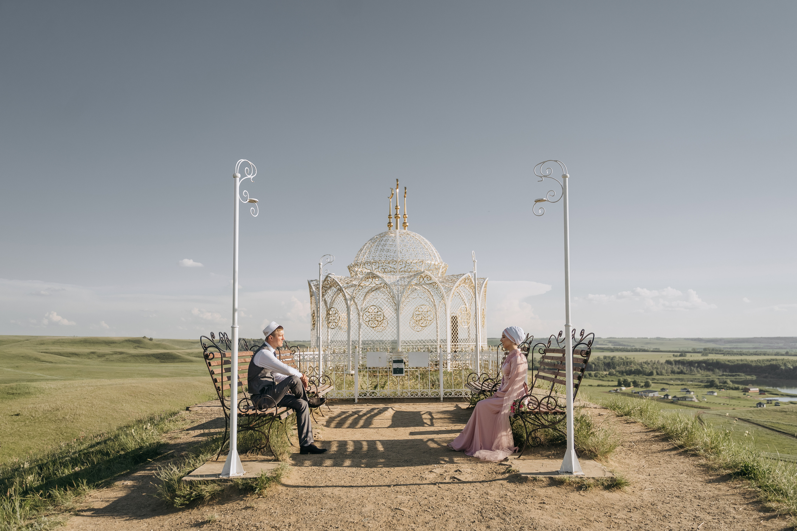 Марсель и Гузель. Свадебный семейный фотограф Ксения Божко Уфа Раевка никах в Нарыстау