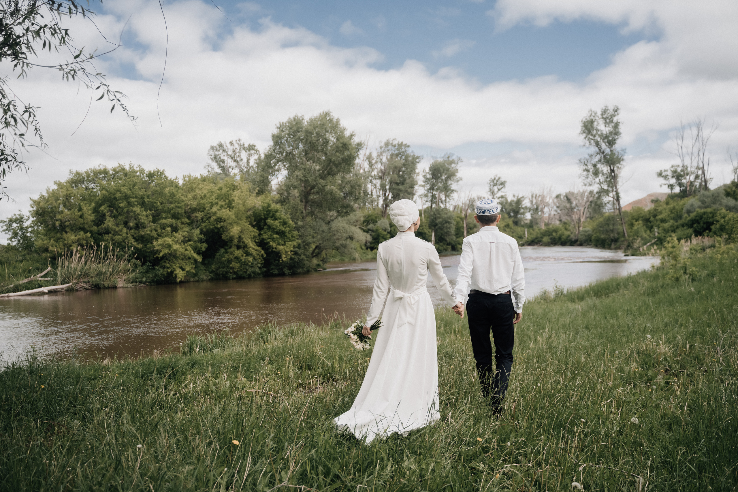 Азат и Юлия. Свадебный семейный фотограф Ксения Божко Уфа Раевка никах в Нарыстау