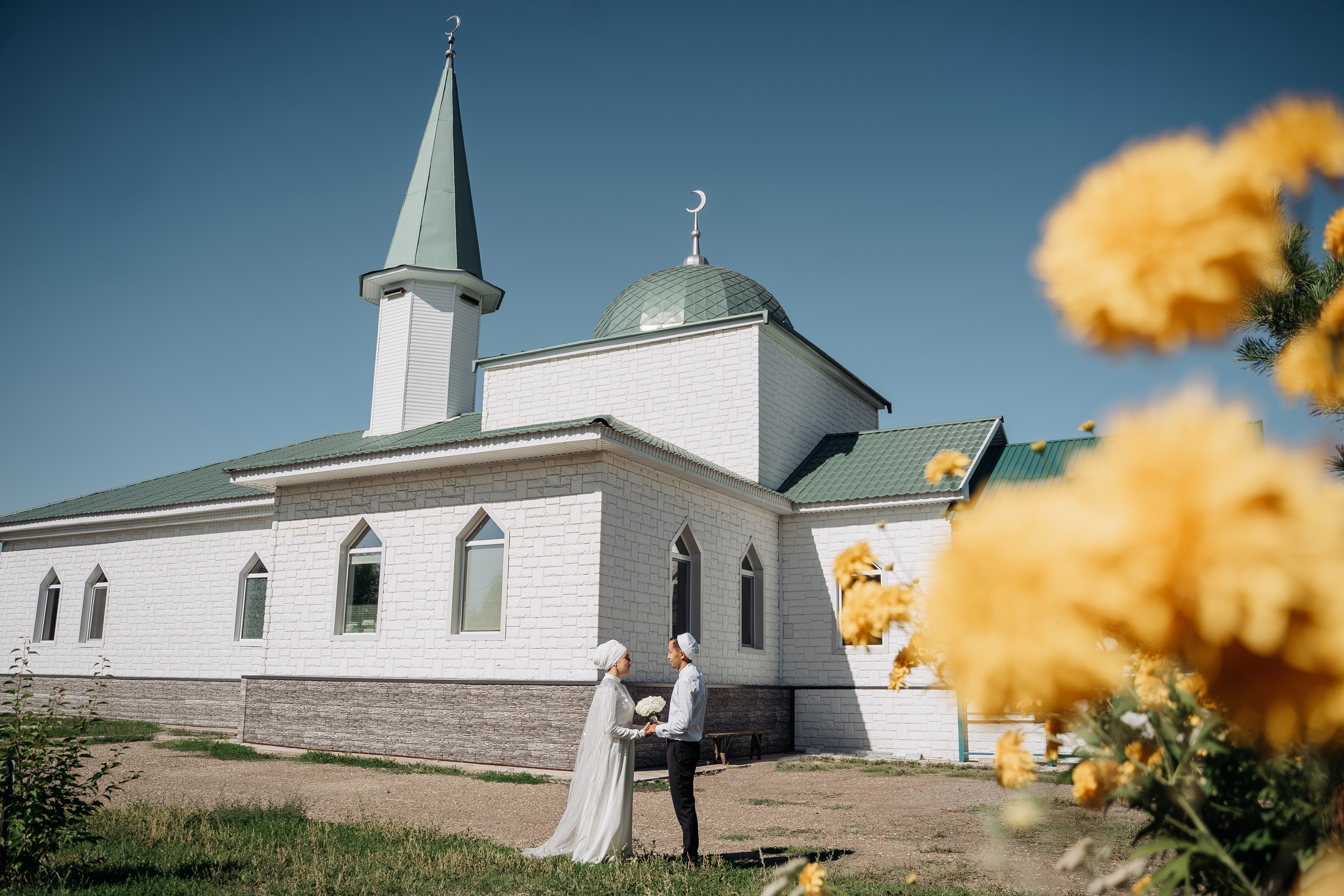Ильмир и Альмира. Свадебный семейный фотограф Ксения Божко Уфа Раевка никах в Нарыстау