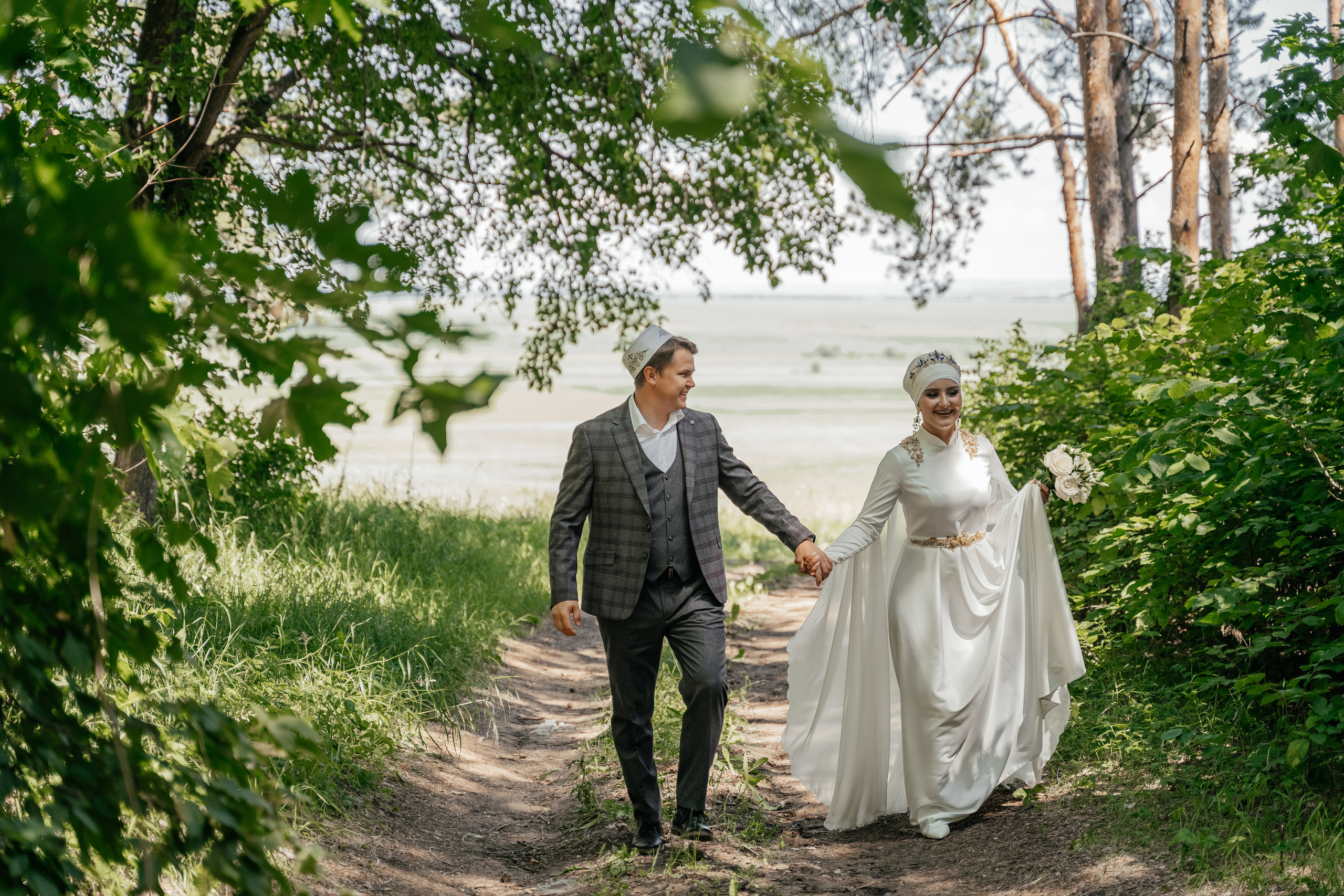 Ильмар и Диана. Свадебный семейный фотограф Ксения Божко Уфа Раевка никах в Нарыстау