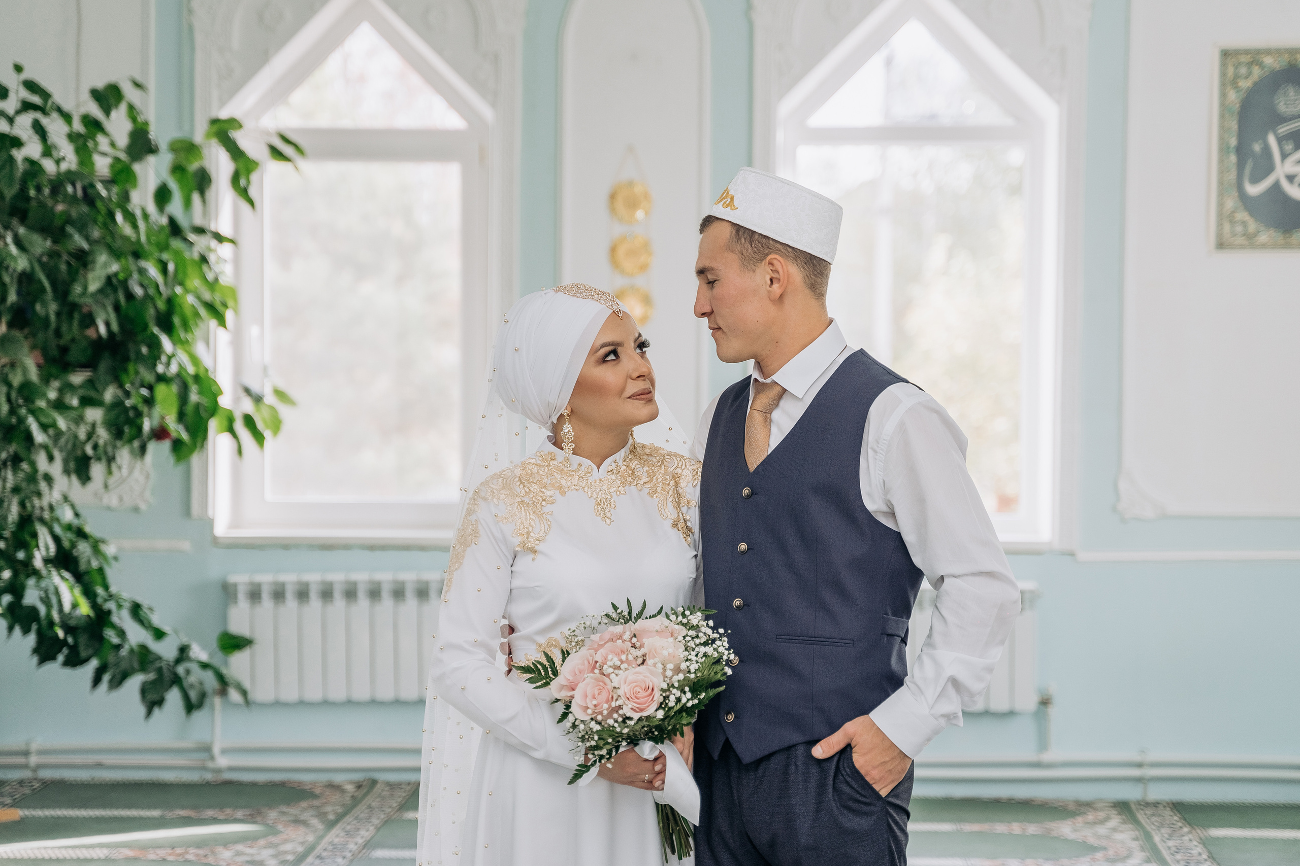 Гузель и Ринат. Свадебный семейный фотограф Ксения Божко Уфа Раевка никах в Нарыстау