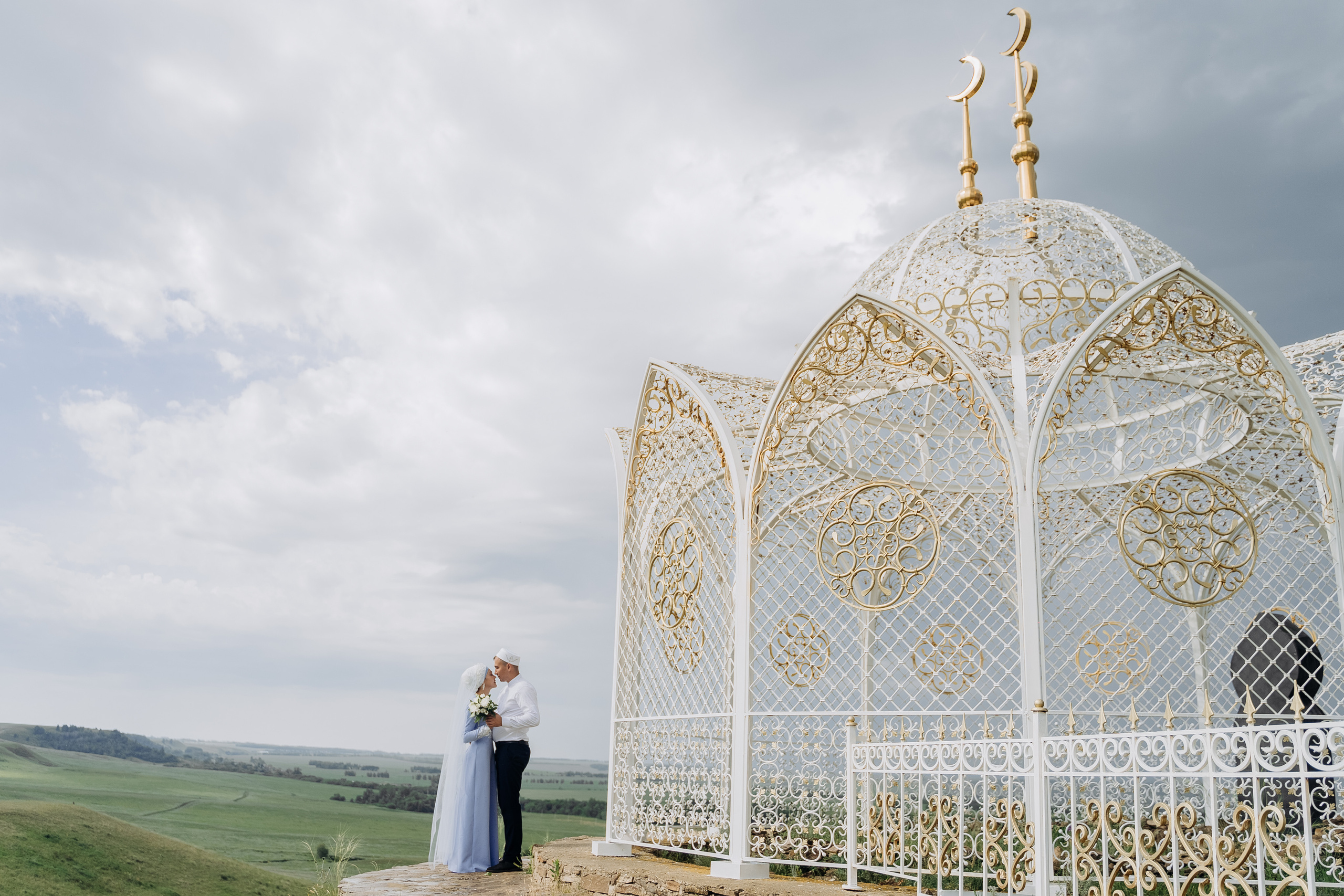 Алия и Ринат. Свадебный семейный фотограф Ксения Божко Уфа Раевка никах в Нарыстау