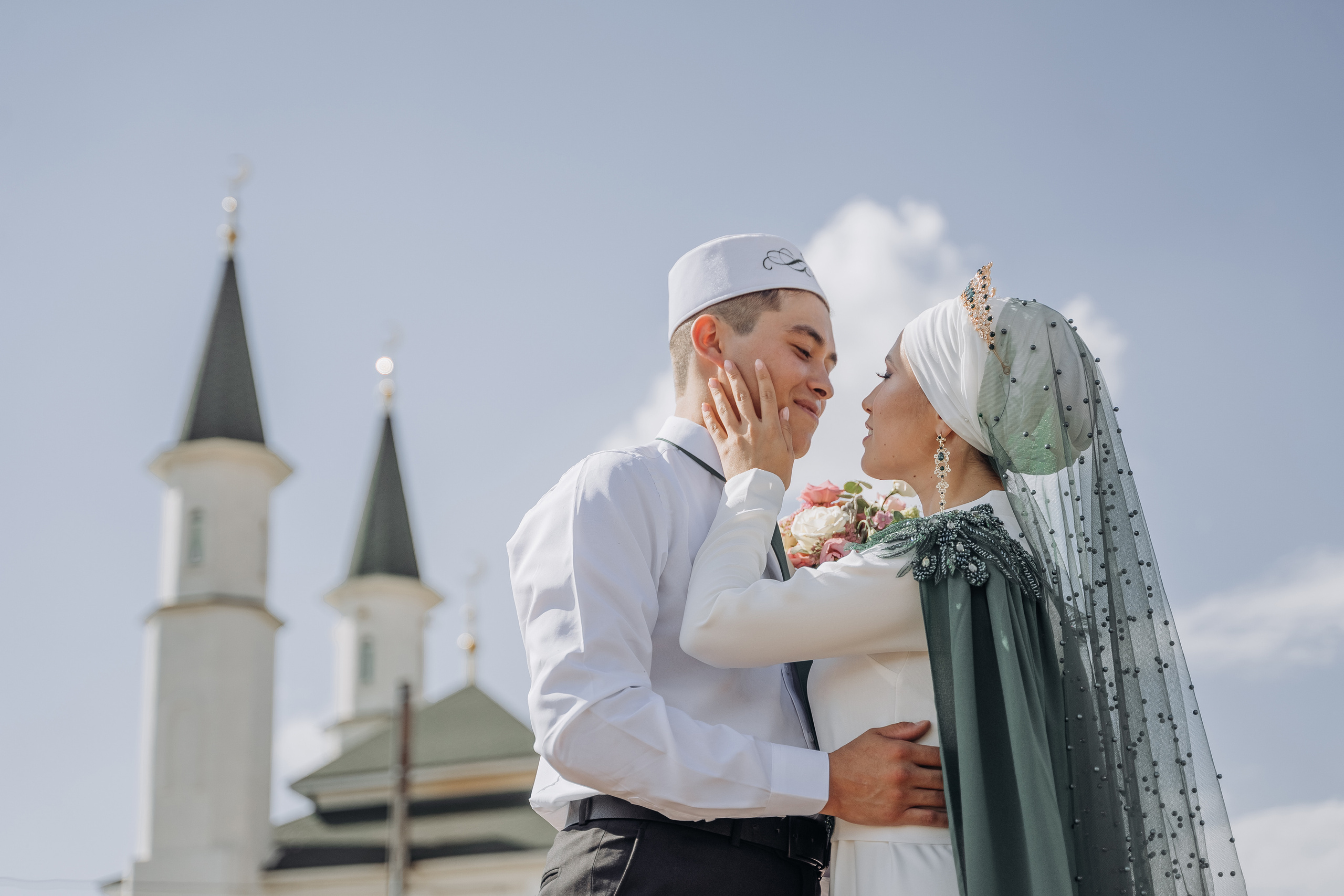 Энже и Эмиль. Свадебный семейный фотограф Ксения Божко Уфа Раевка никах в Нарыстау