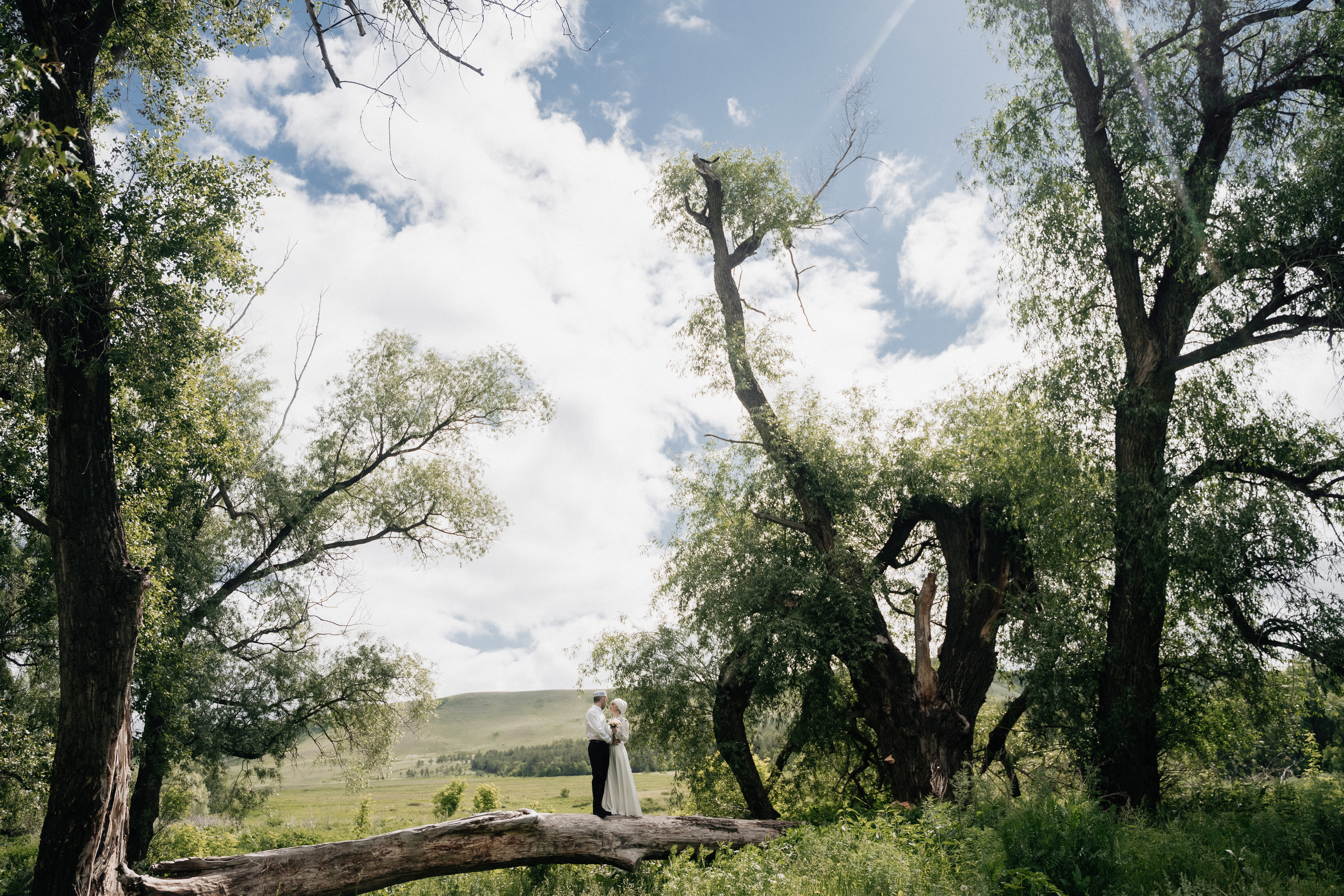 Азат и Юлия. Свадебный семейный фотограф Ксения Божко Уфа Раевка никах в Нарыстау