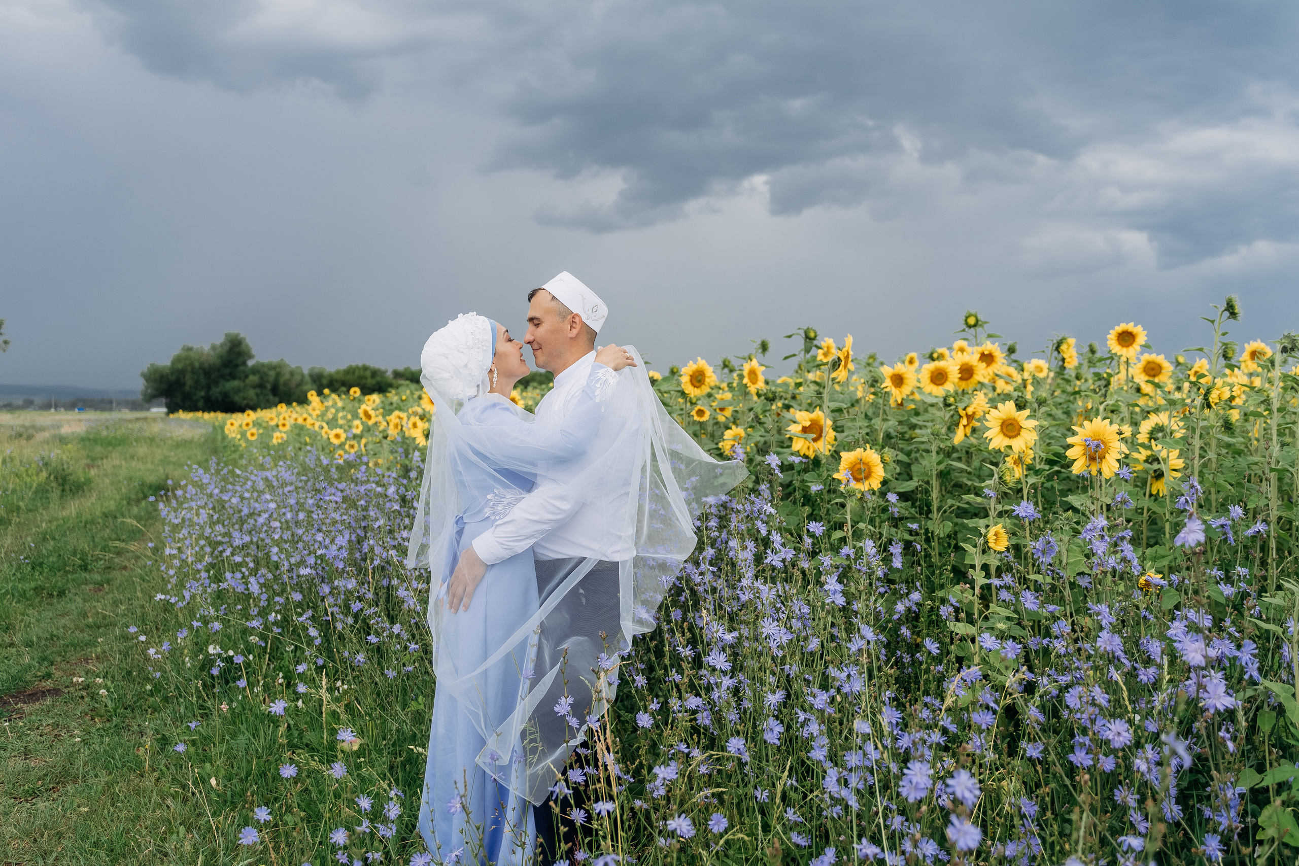 Алия и Ринат. Свадебный семейный фотограф Ксения Божко Уфа Раевка никах в Нарыстау