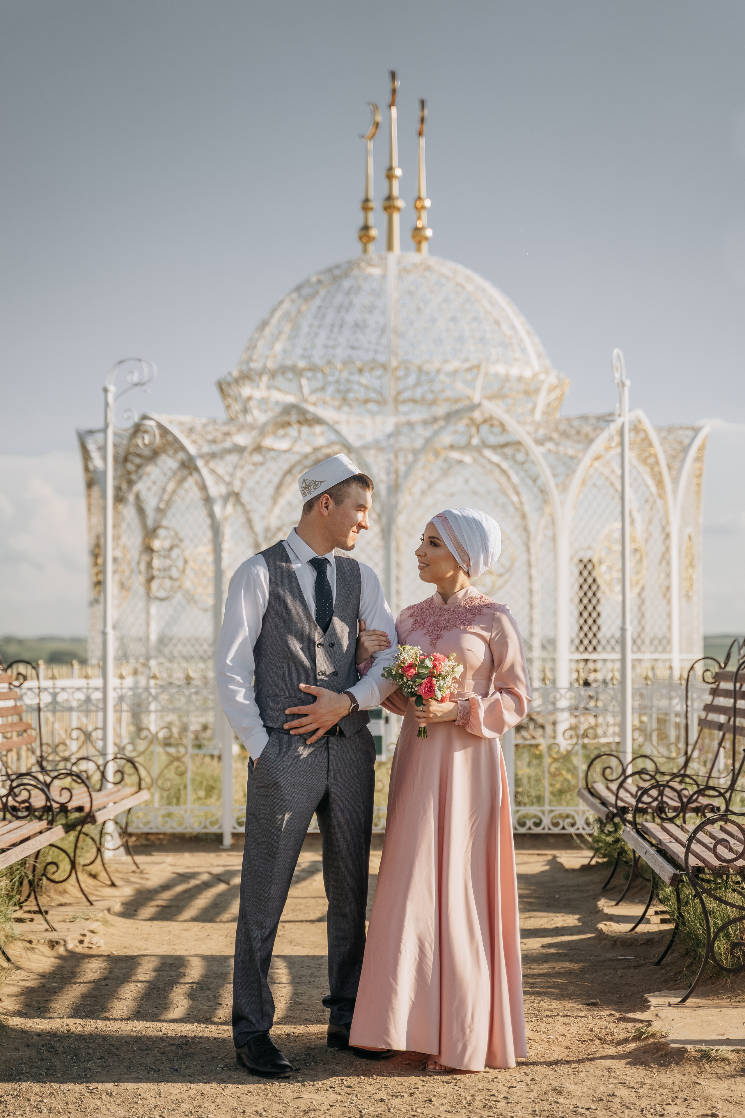 Марсель и Гузель. Свадебный семейный фотограф Ксения Божко Уфа Раевка никах в Нарыстау