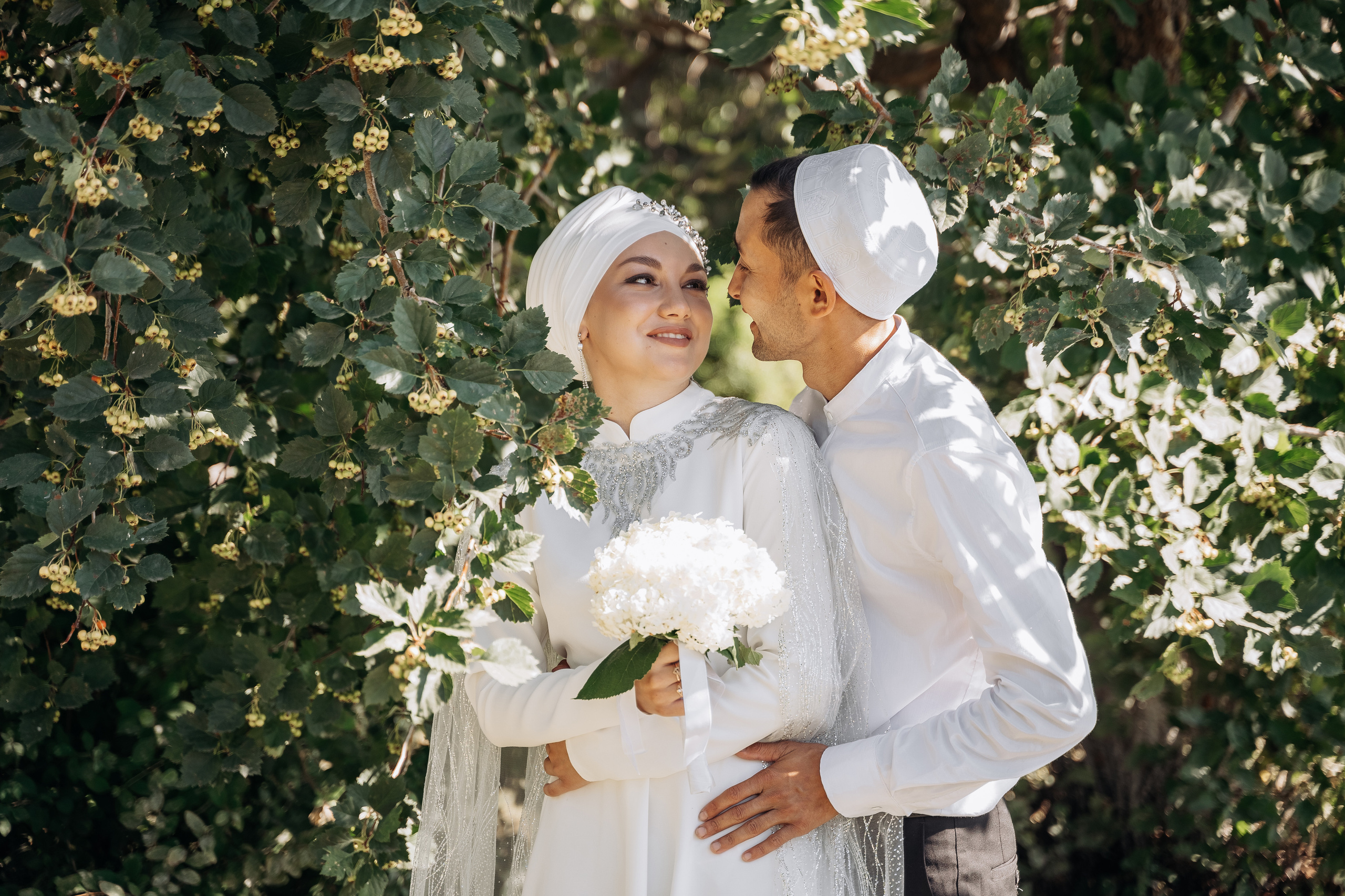 Ильмир и Альмира. Свадебный семейный фотограф Ксения Божко Уфа Раевка никах в Нарыстау