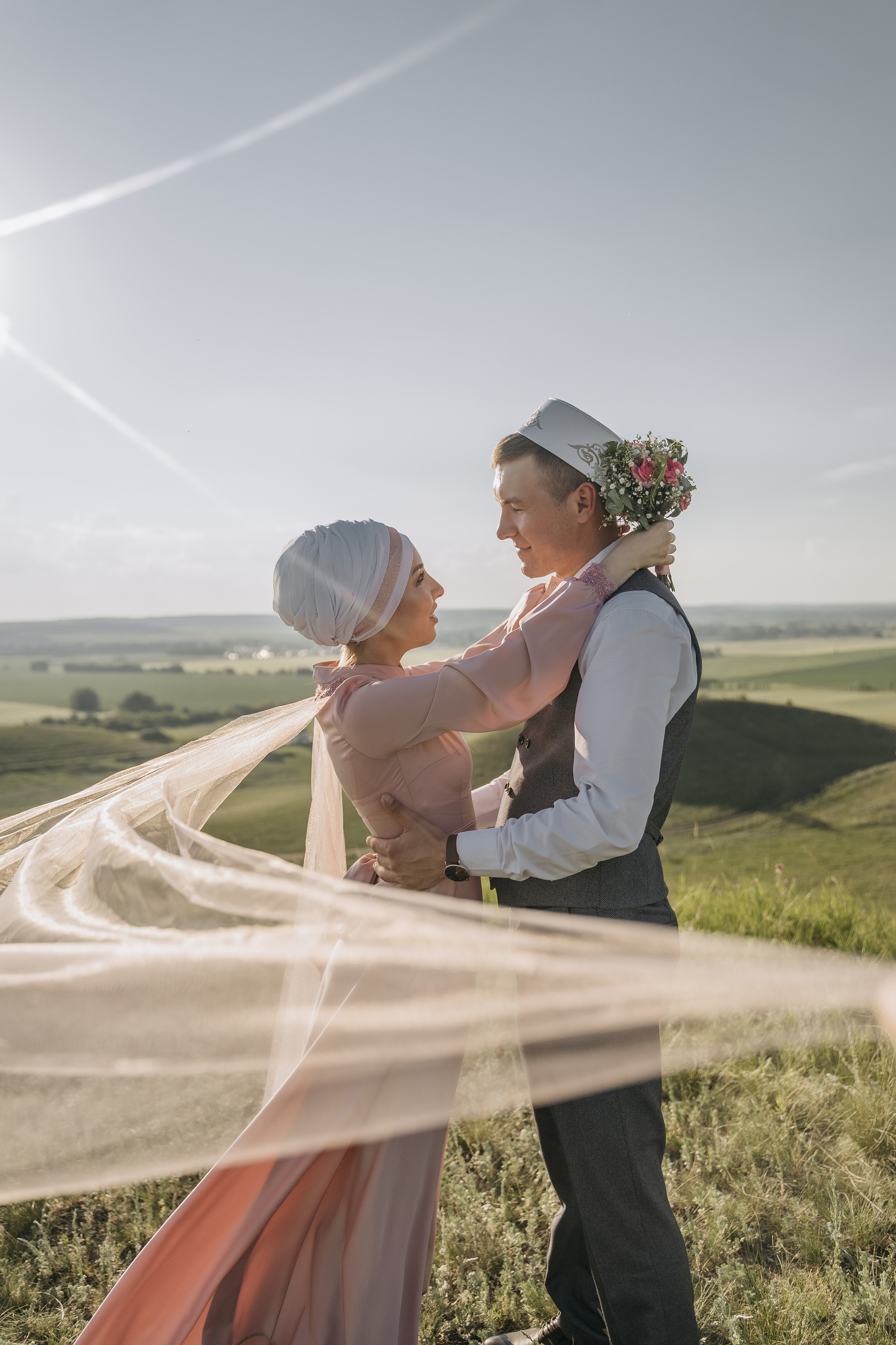 Марсель и Гузель. Свадебный семейный фотограф Ксения Божко Уфа Раевка никах в Нарыстау