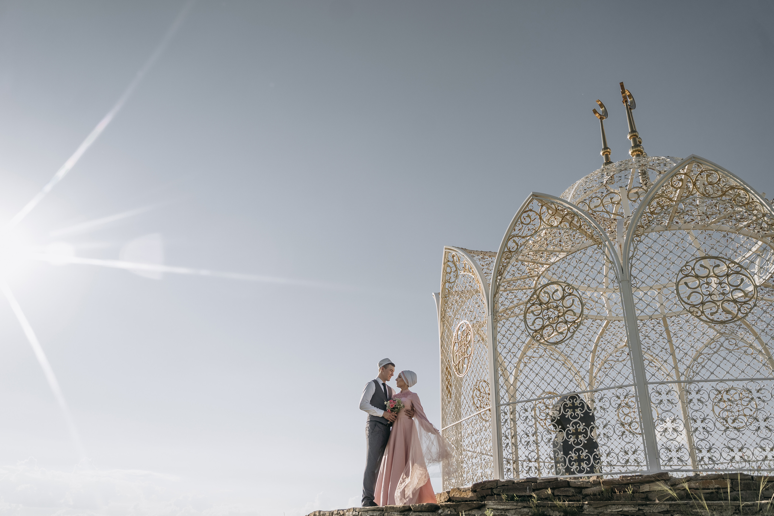 Марсель и Гузель. Свадебный семейный фотограф Ксения Божко Уфа Раевка никах в Нарыстау