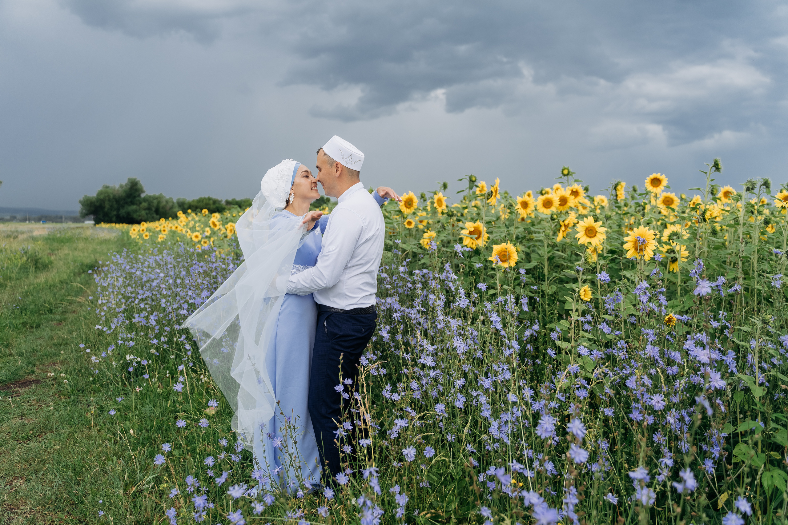 Алия и Ринат. Свадебный семейный фотограф Ксения Божко Уфа Раевка никах в Нарыстау