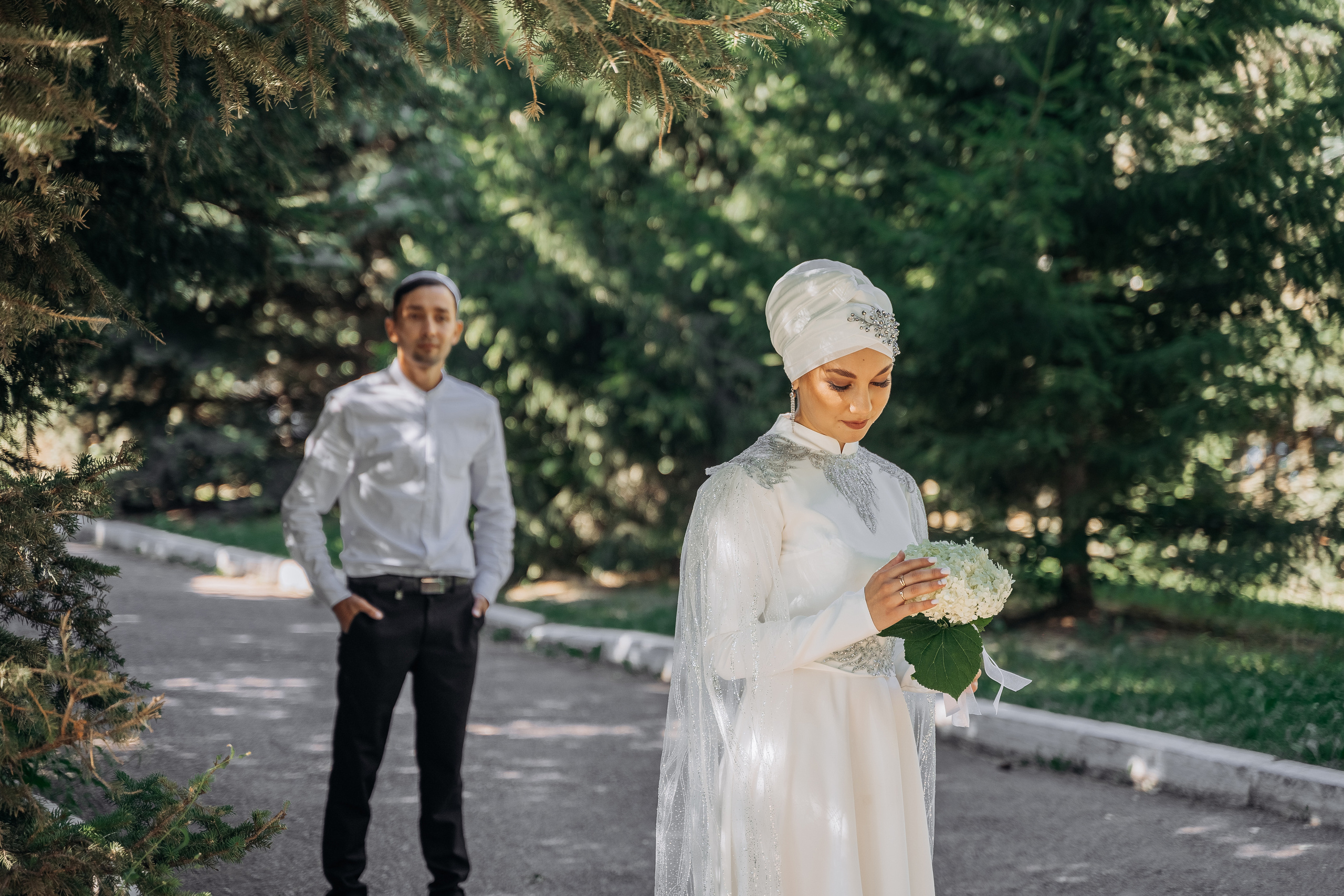 Ильмир и Альмира. Свадебный семейный фотограф Ксения Божко Уфа Раевка никах в Нарыстау