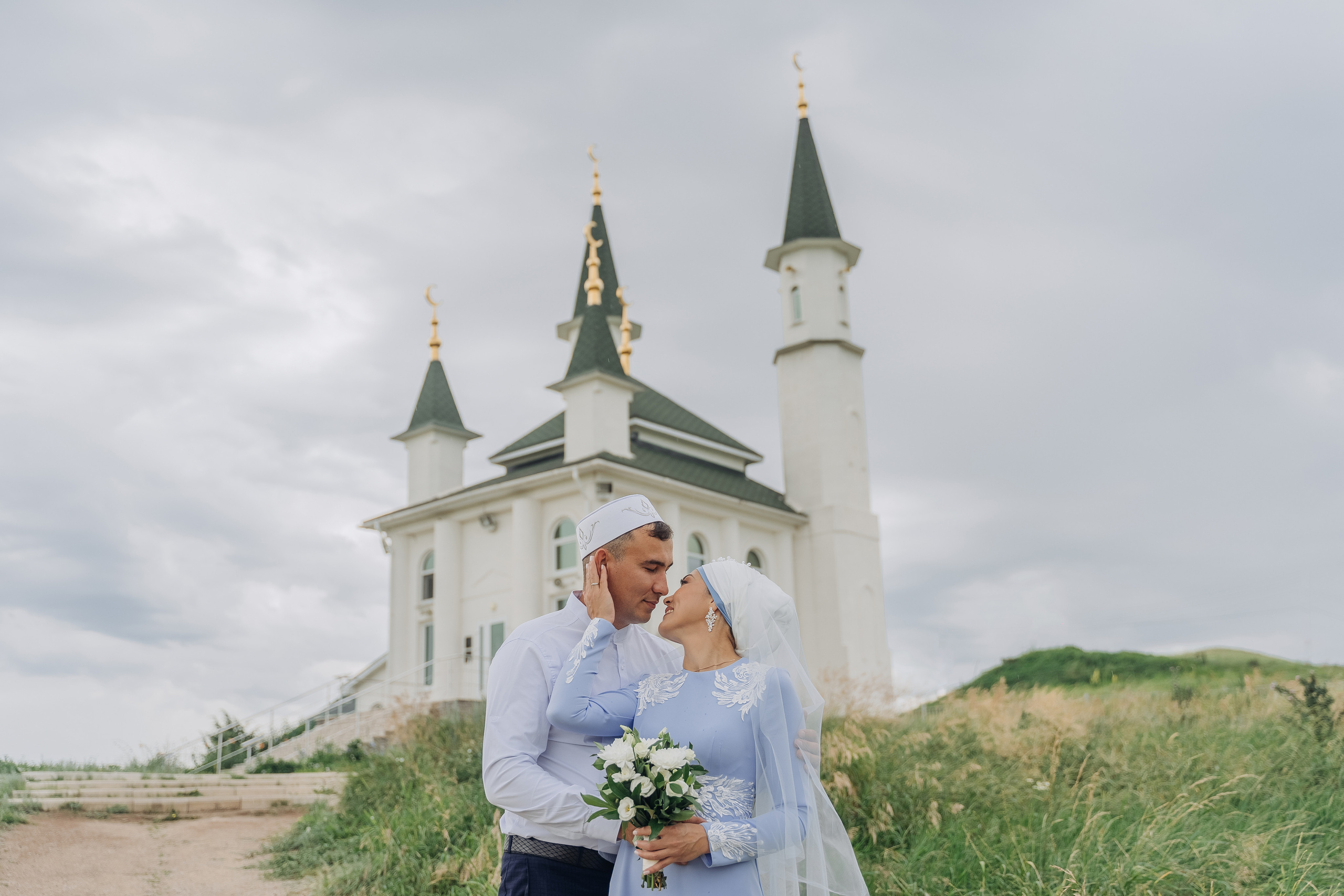 Алия и Ринат. Свадебный семейный фотограф Ксения Божко Уфа Раевка никах в Нарыстау