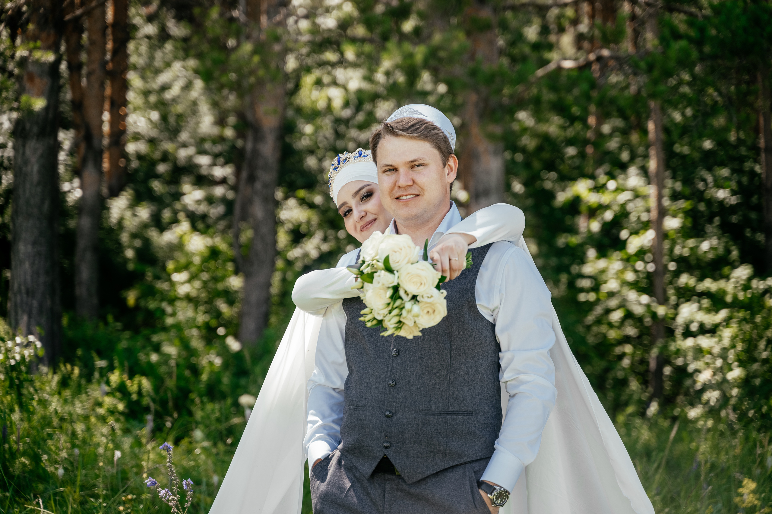 Ильмар и Диана. Свадебный семейный фотограф Ксения Божко Уфа Раевка никах в Нарыстау