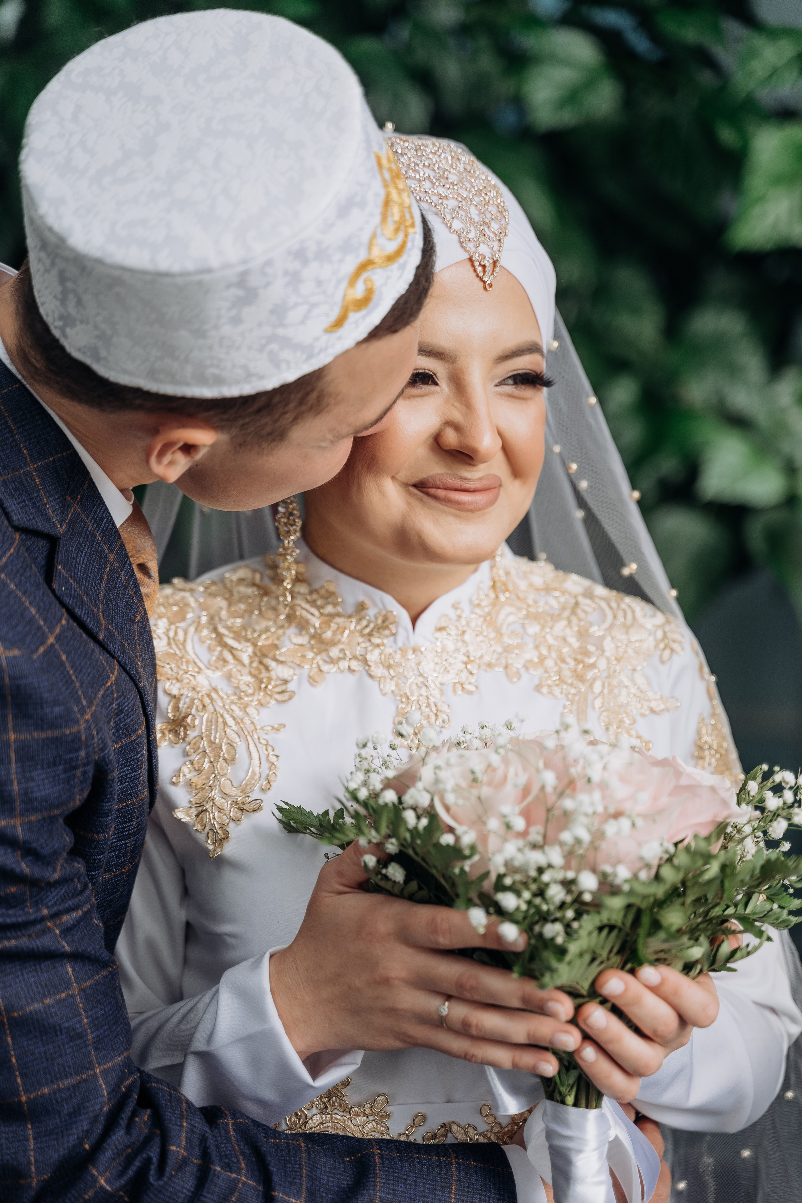 Гузель и Ринат. Свадебный семейный фотограф Ксения Божко Уфа Раевка никах в Нарыстау