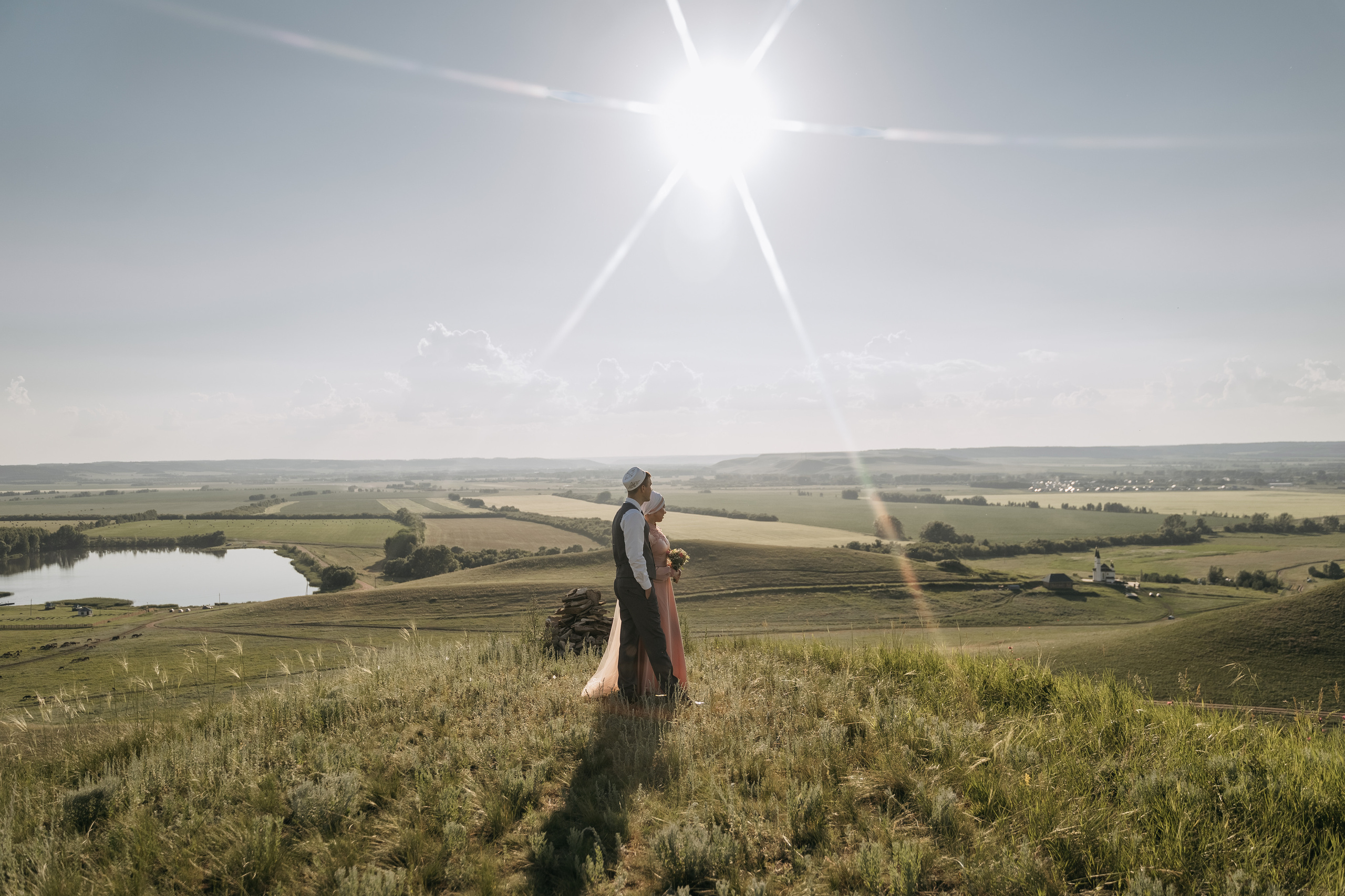 Марсель и Гузель. Свадебный семейный фотограф Ксения Божко Уфа Раевка никах в Нарыстау