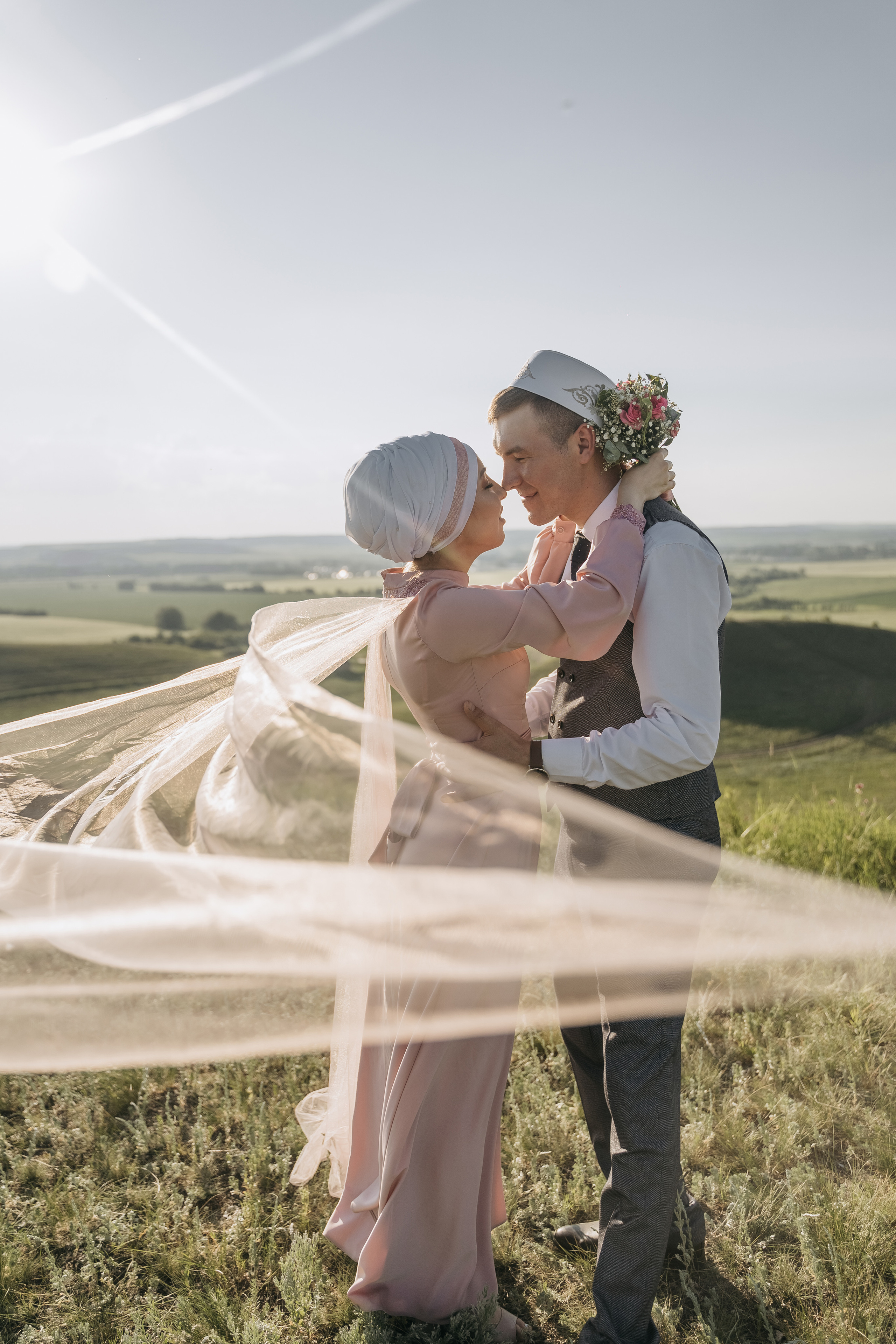 Марсель и Гузель. Свадебный семейный фотограф Ксения Божко Уфа Раевка никах в Нарыстау