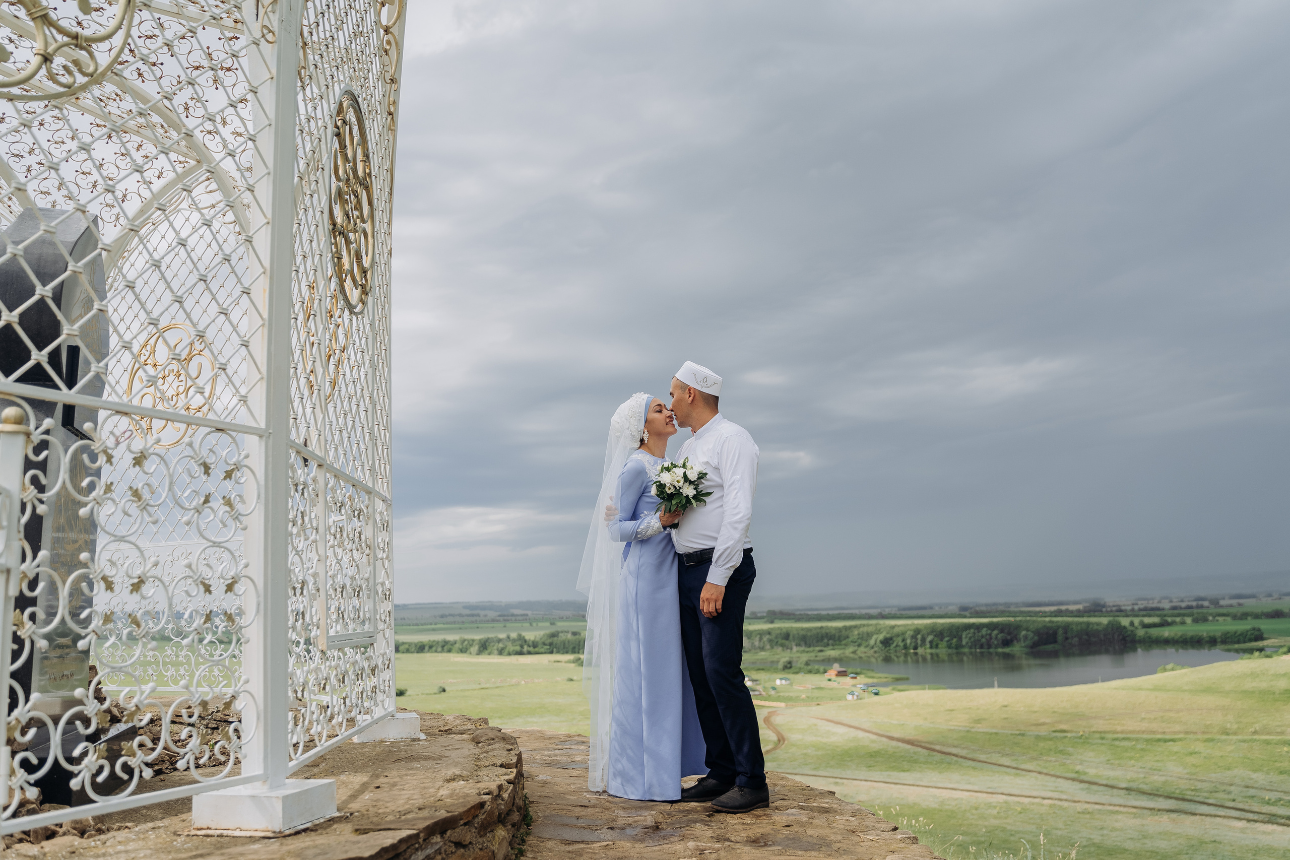Алия и Ринат. Свадебный семейный фотограф Ксения Божко Уфа Раевка никах в Нарыстау
