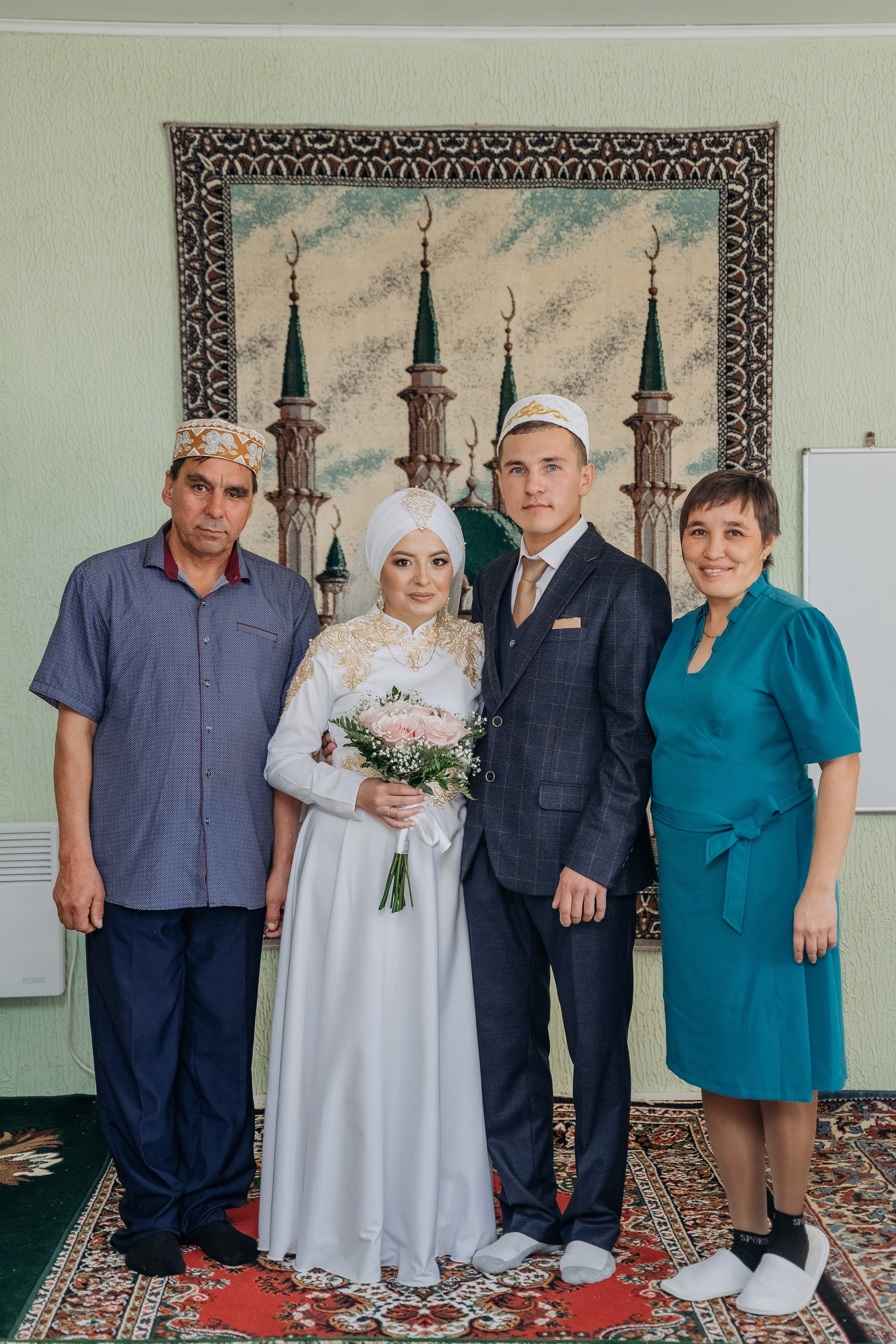 Гузель и Ринат. Свадебный семейный фотограф Ксения Божко Уфа Раевка никах в Нарыстау