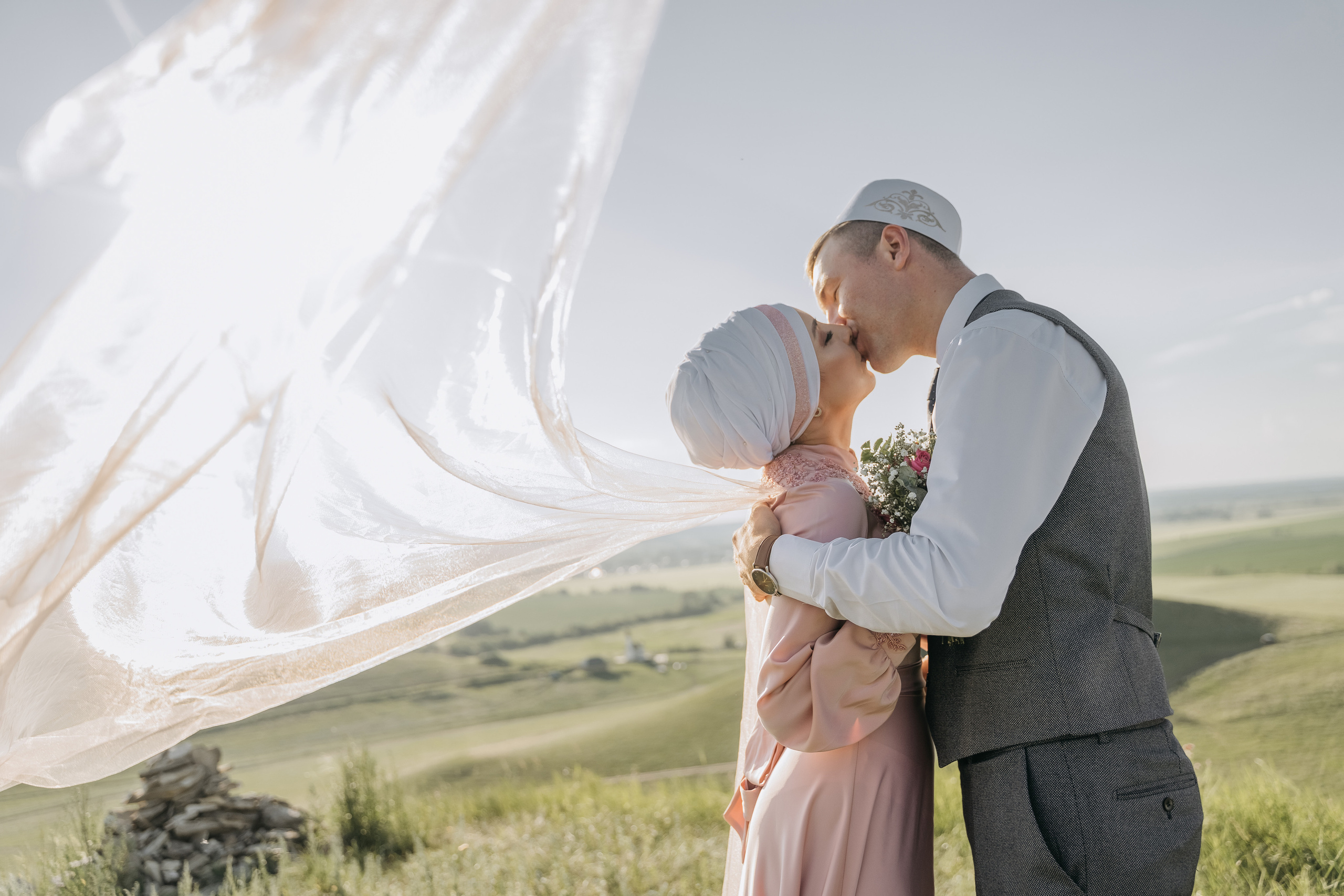 Марсель и Гузель. Свадебный семейный фотограф Ксения Божко Уфа Раевка никах в Нарыстау