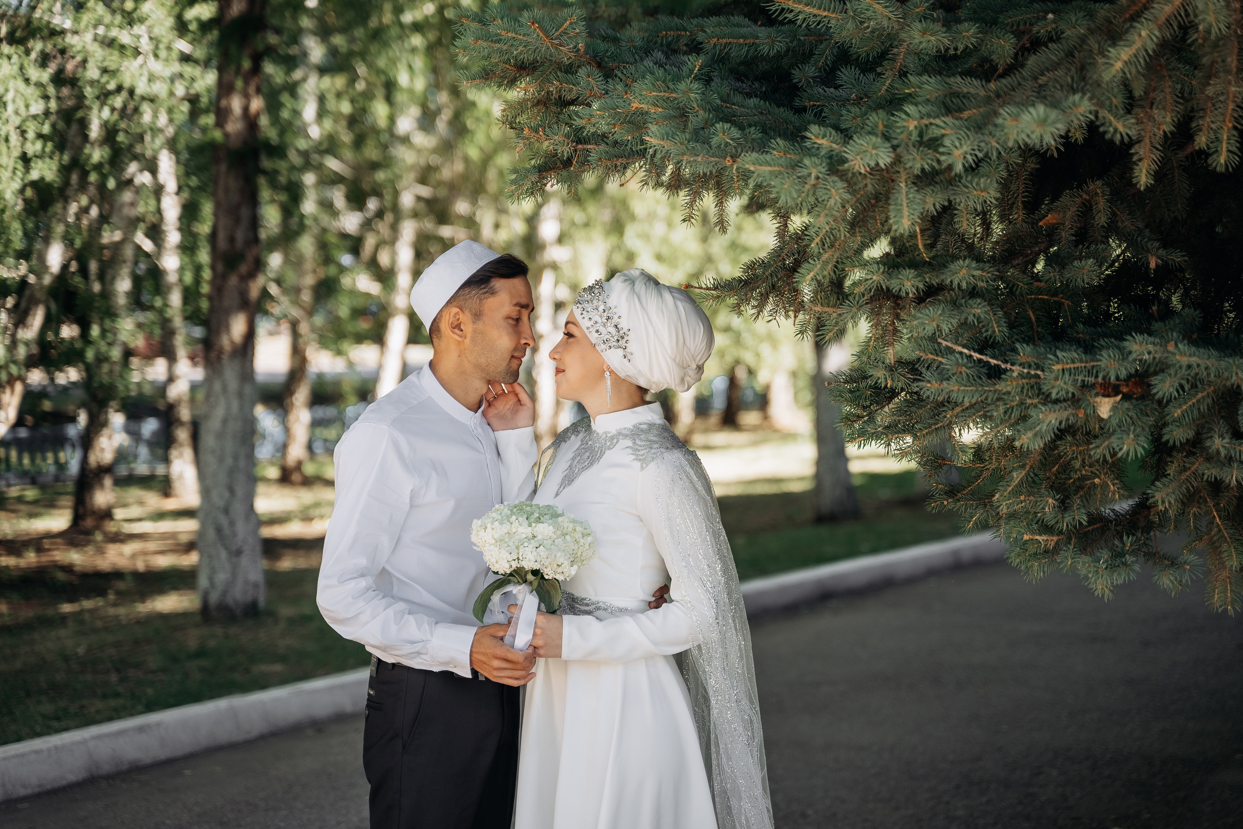 Ильмир и Альмира. Свадебный семейный фотограф Ксения Божко Уфа Раевка никах в Нарыстау