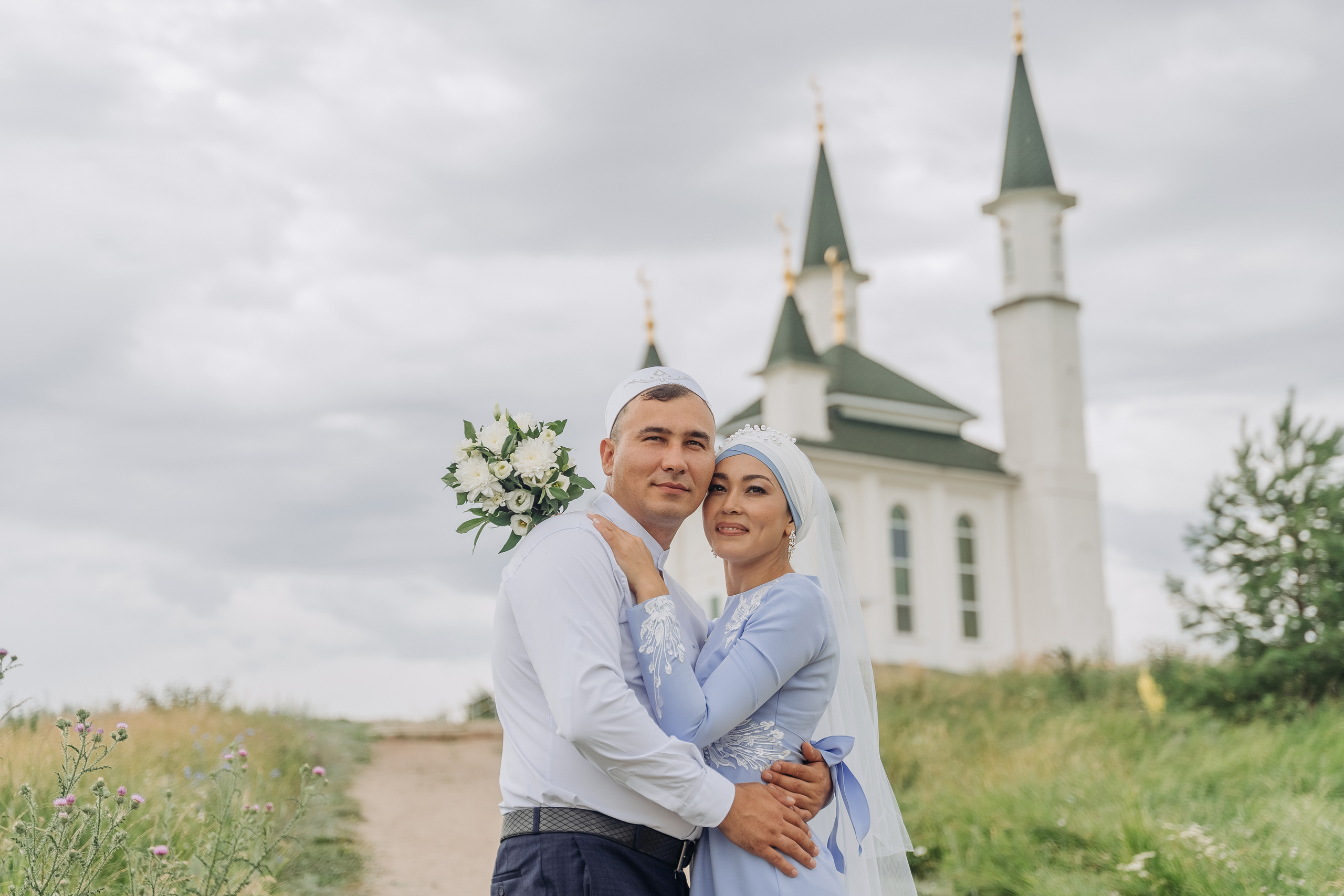 Алия и Ринат. Свадебный семейный фотограф Ксения Божко Уфа Раевка никах в Нарыстау