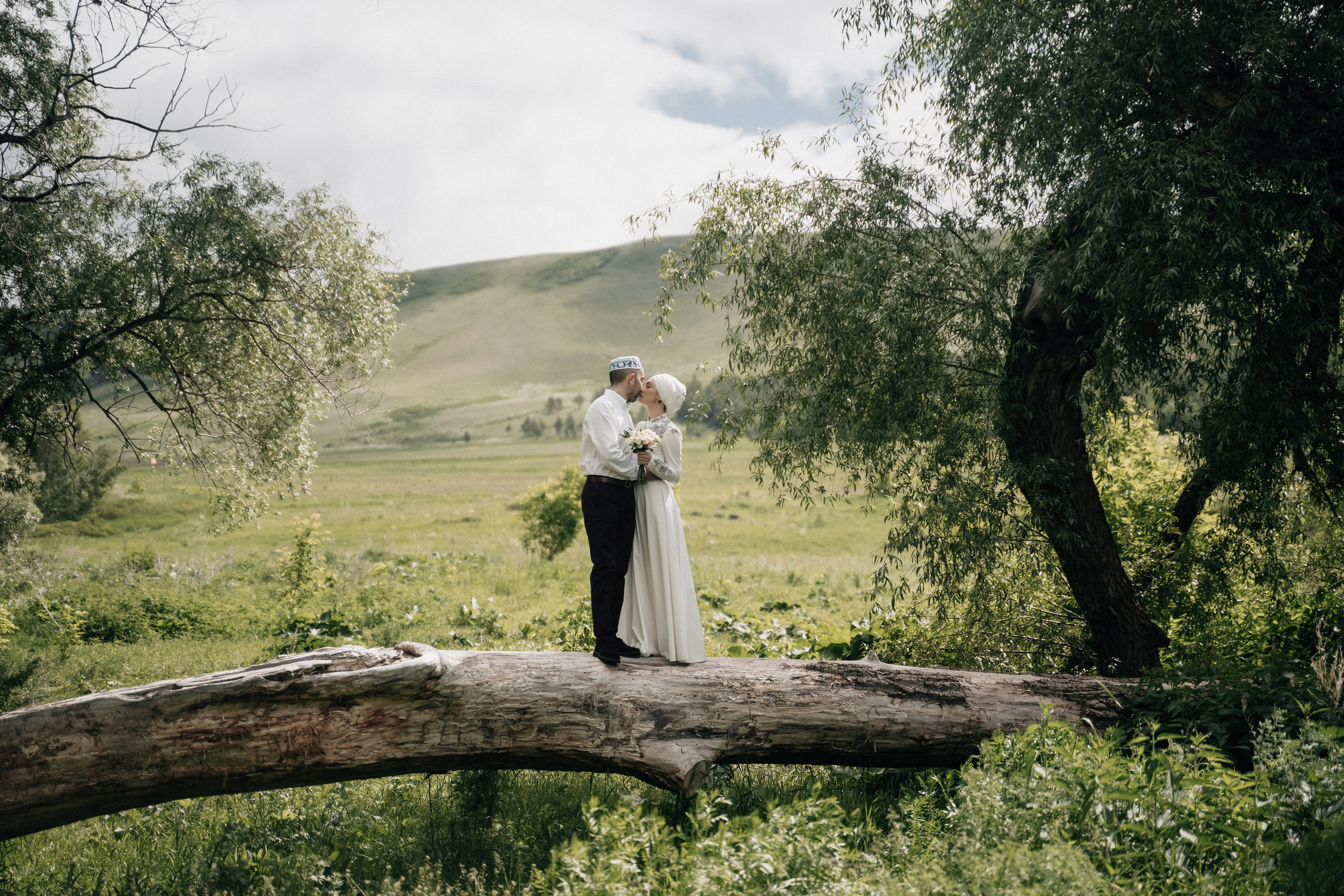 Азат и Юлия. Свадебный семейный фотограф Ксения Божко Уфа Раевка никах в Нарыстау
