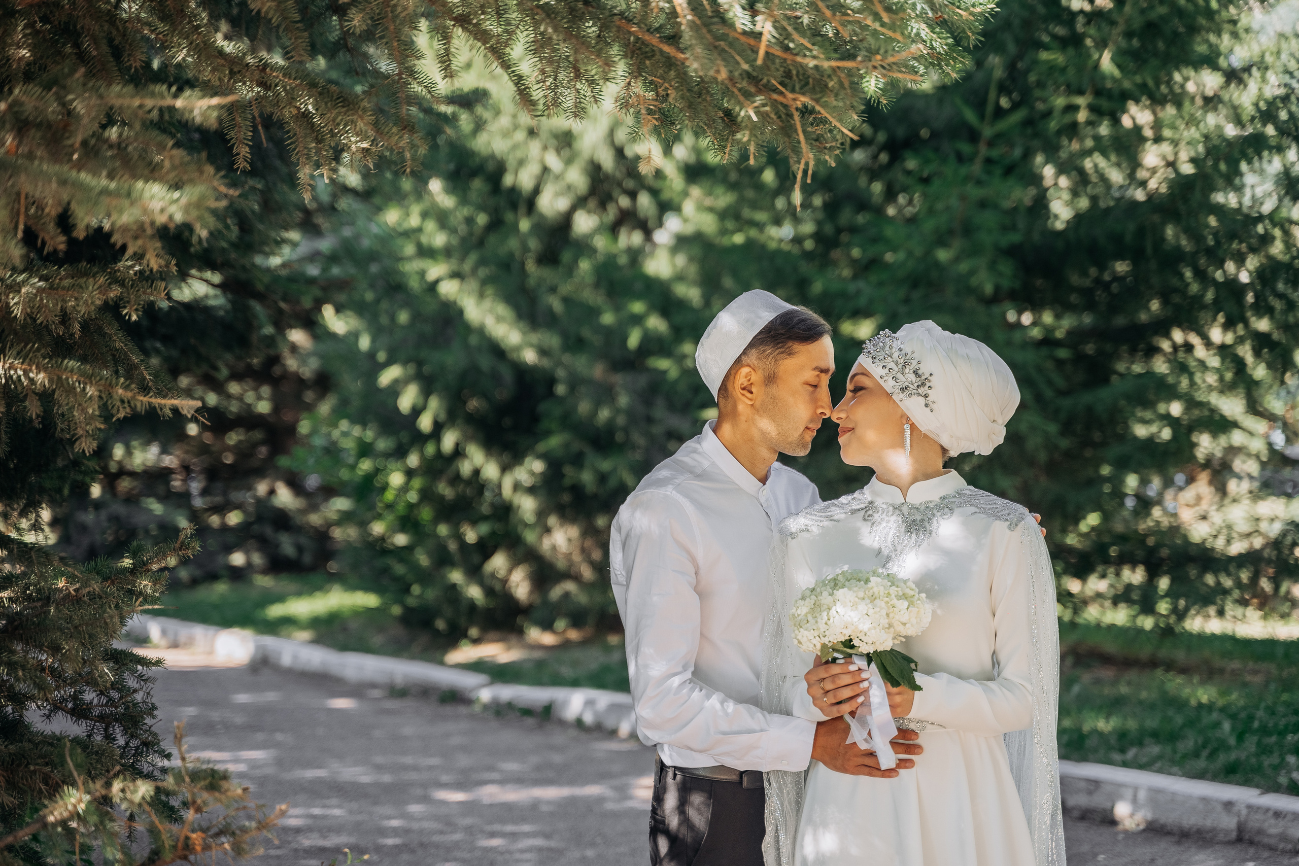 Ильмир и Альмира. Свадебный семейный фотограф Ксения Божко Уфа Раевка никах в Нарыстау