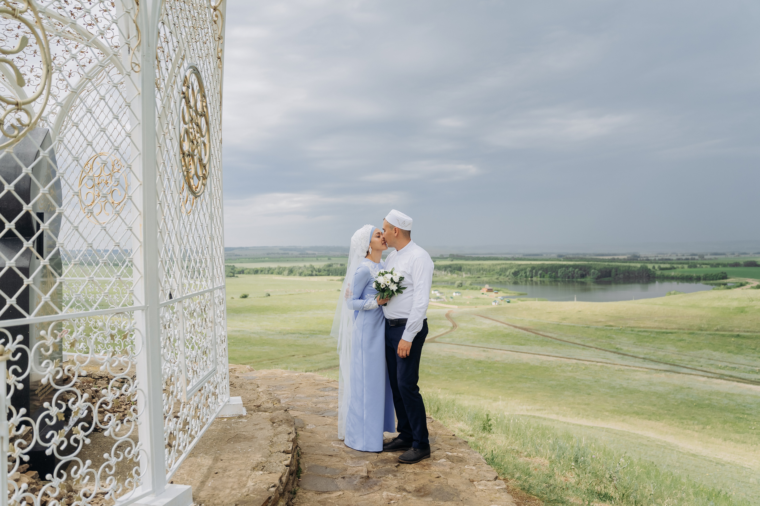 Алия и Ринат. Свадебный семейный фотограф Ксения Божко Уфа Раевка никах в Нарыстау