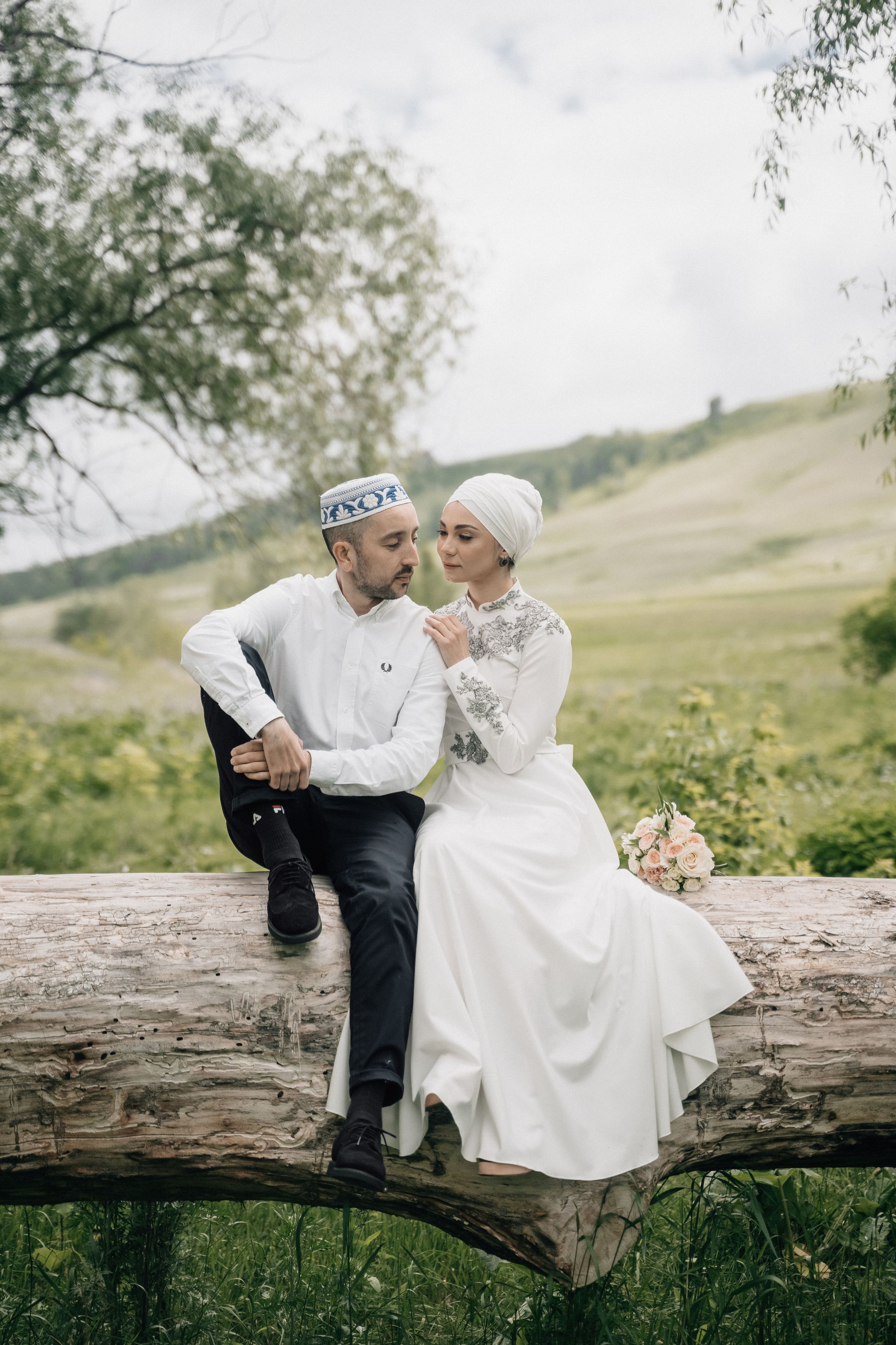 Азат и Юлия. Свадебный семейный фотограф Ксения Божко Уфа Раевка никах в Нарыстау