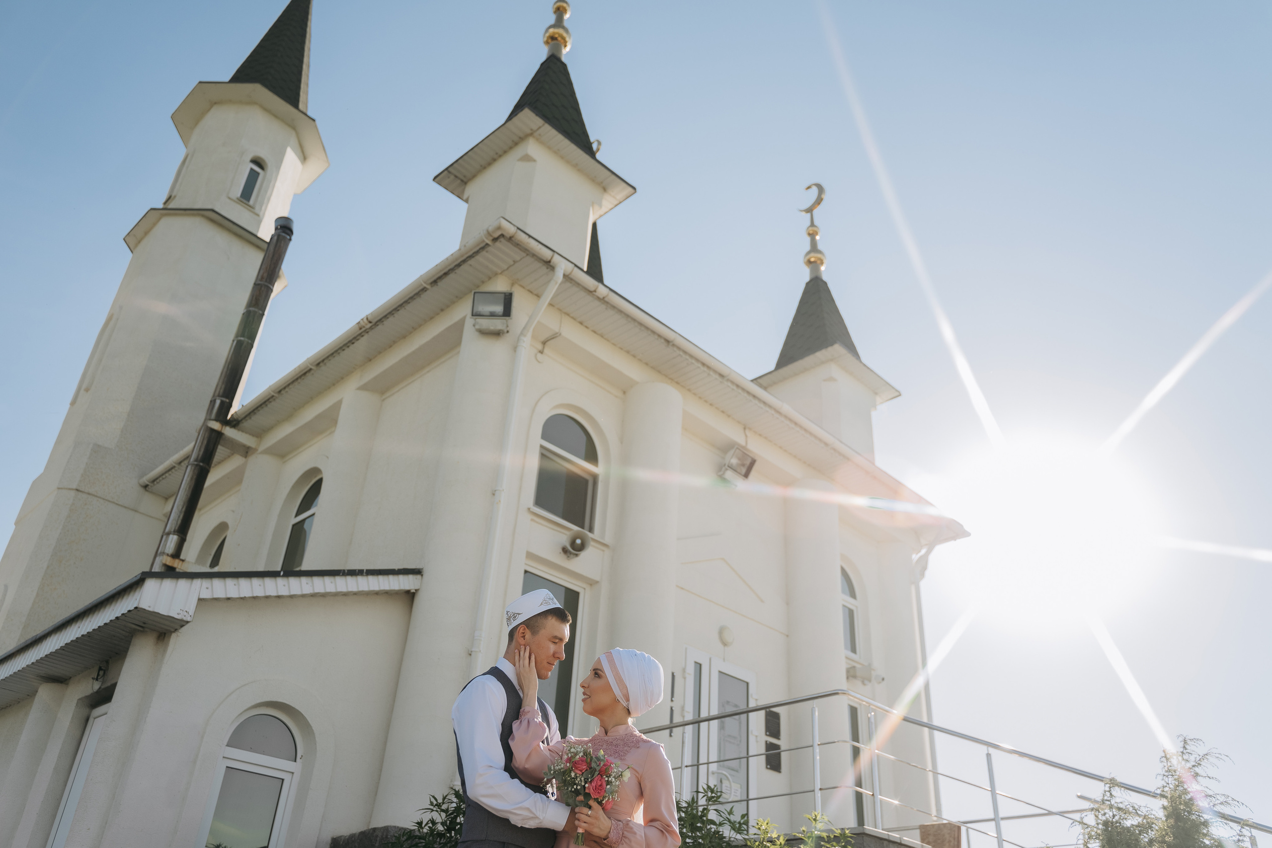 Марсель и Гузель. Свадебный семейный фотограф Ксения Божко Уфа Раевка никах в Нарыстау