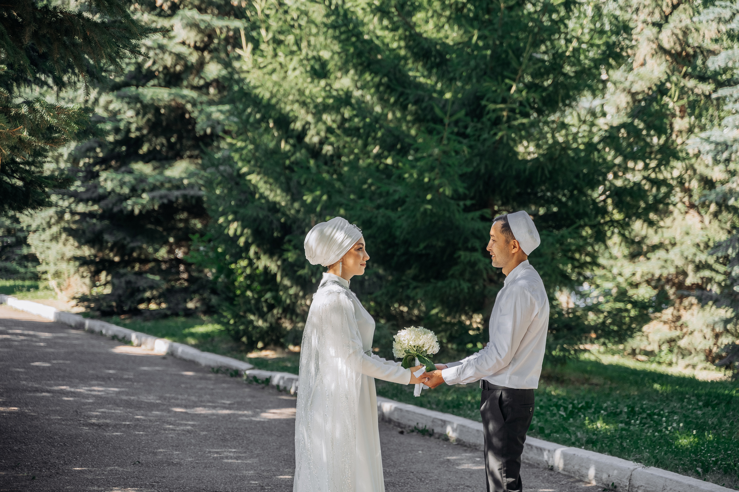 Ильмир и Альмира. Свадебный семейный фотограф Ксения Божко Уфа Раевка никах в Нарыстау