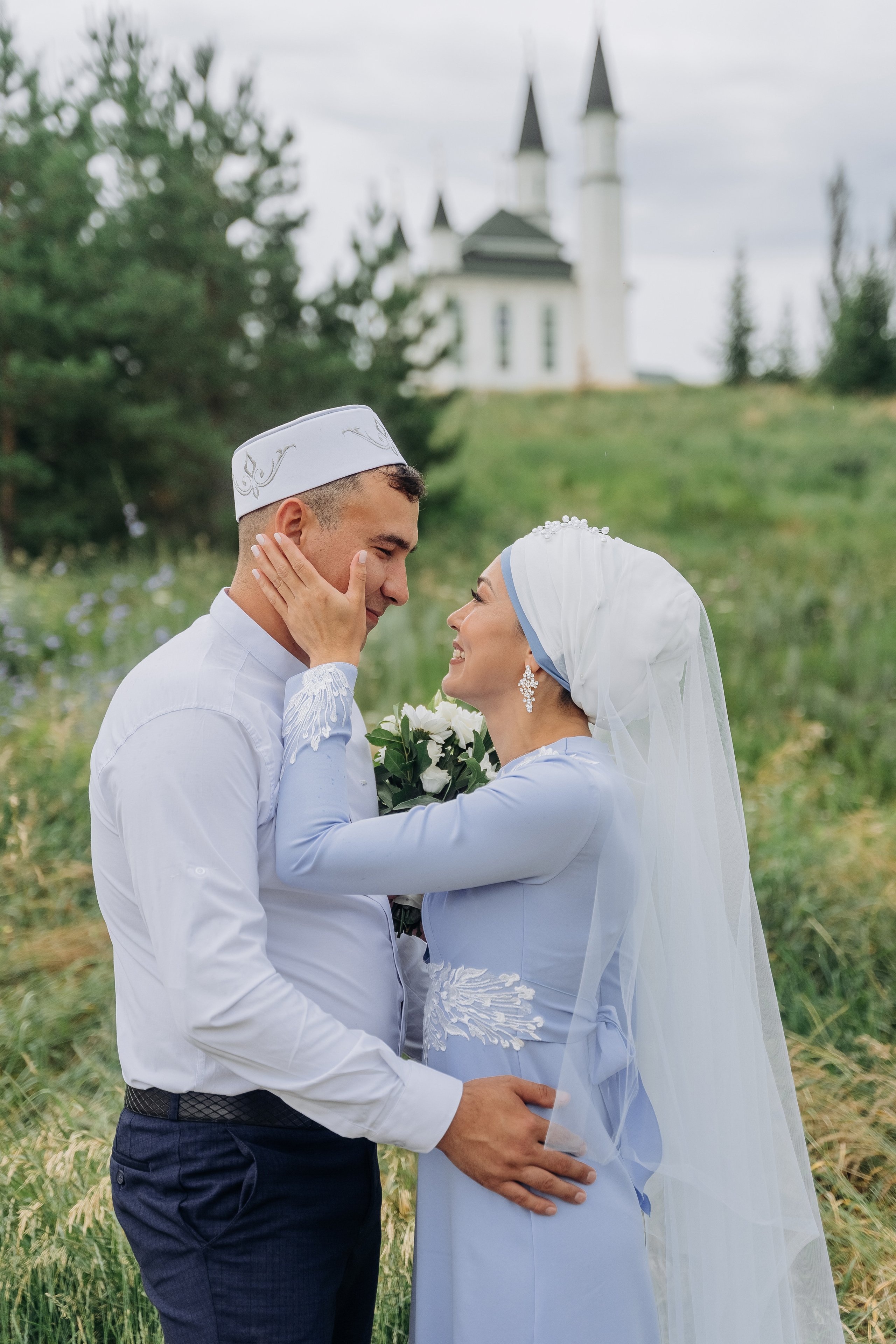 Алия и Ринат. Свадебный семейный фотограф Ксения Божко Уфа Раевка никах в Нарыстау