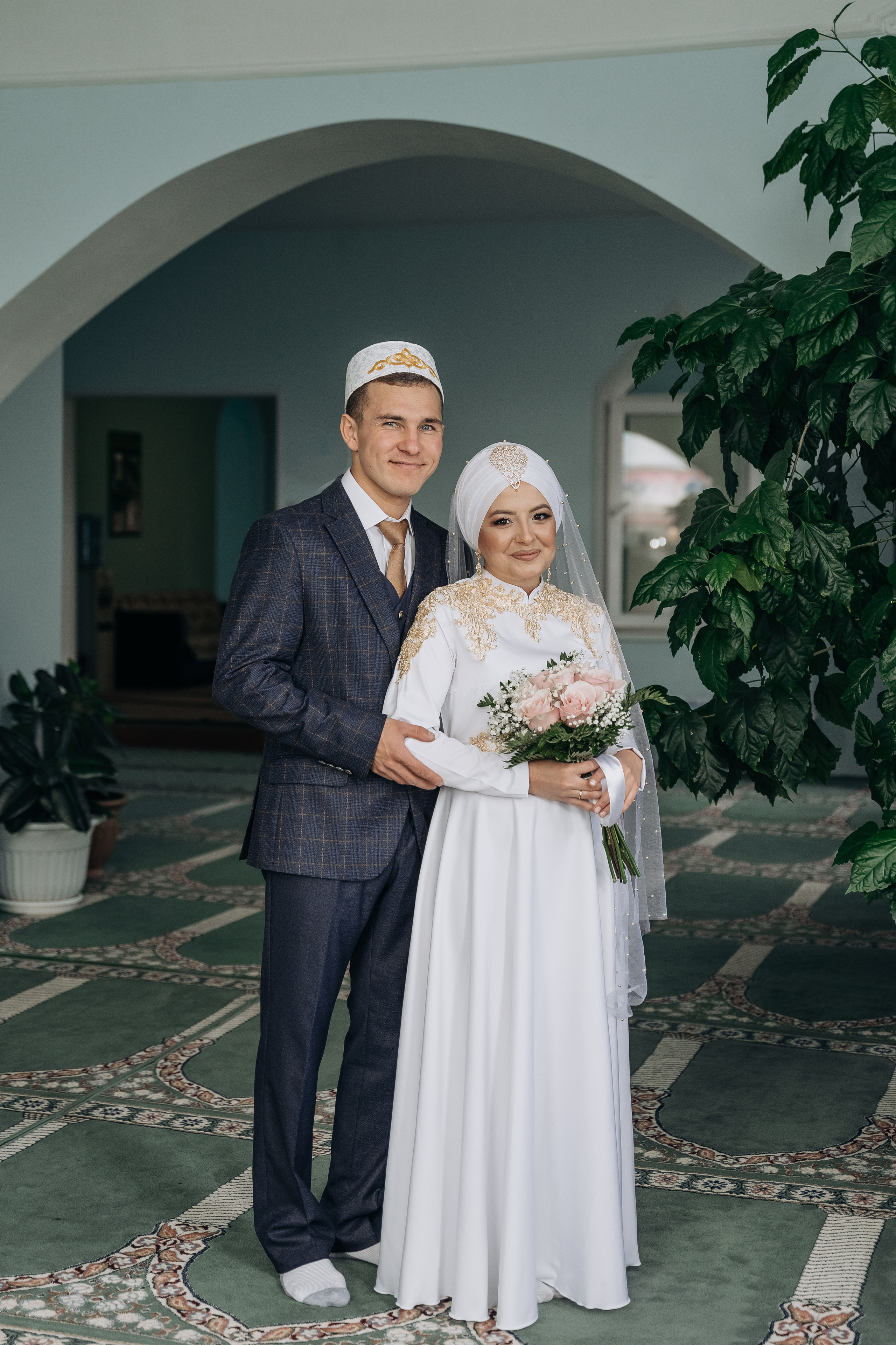 Гузель и Ринат. Свадебный семейный фотограф Ксения Божко Уфа Раевка никах в Нарыстау